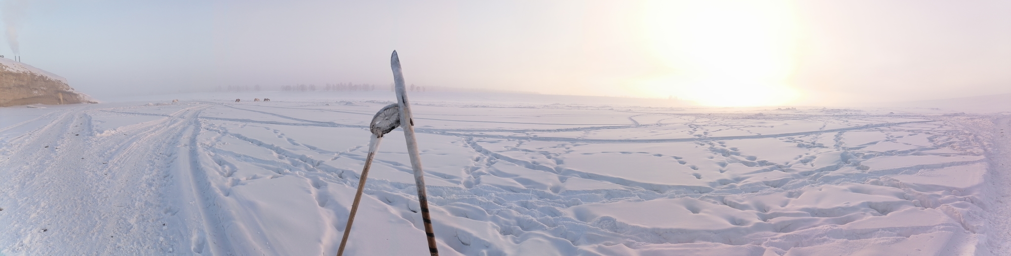 Pokrovka -54 - My, Yakutia, Nature, freezing, Longpost