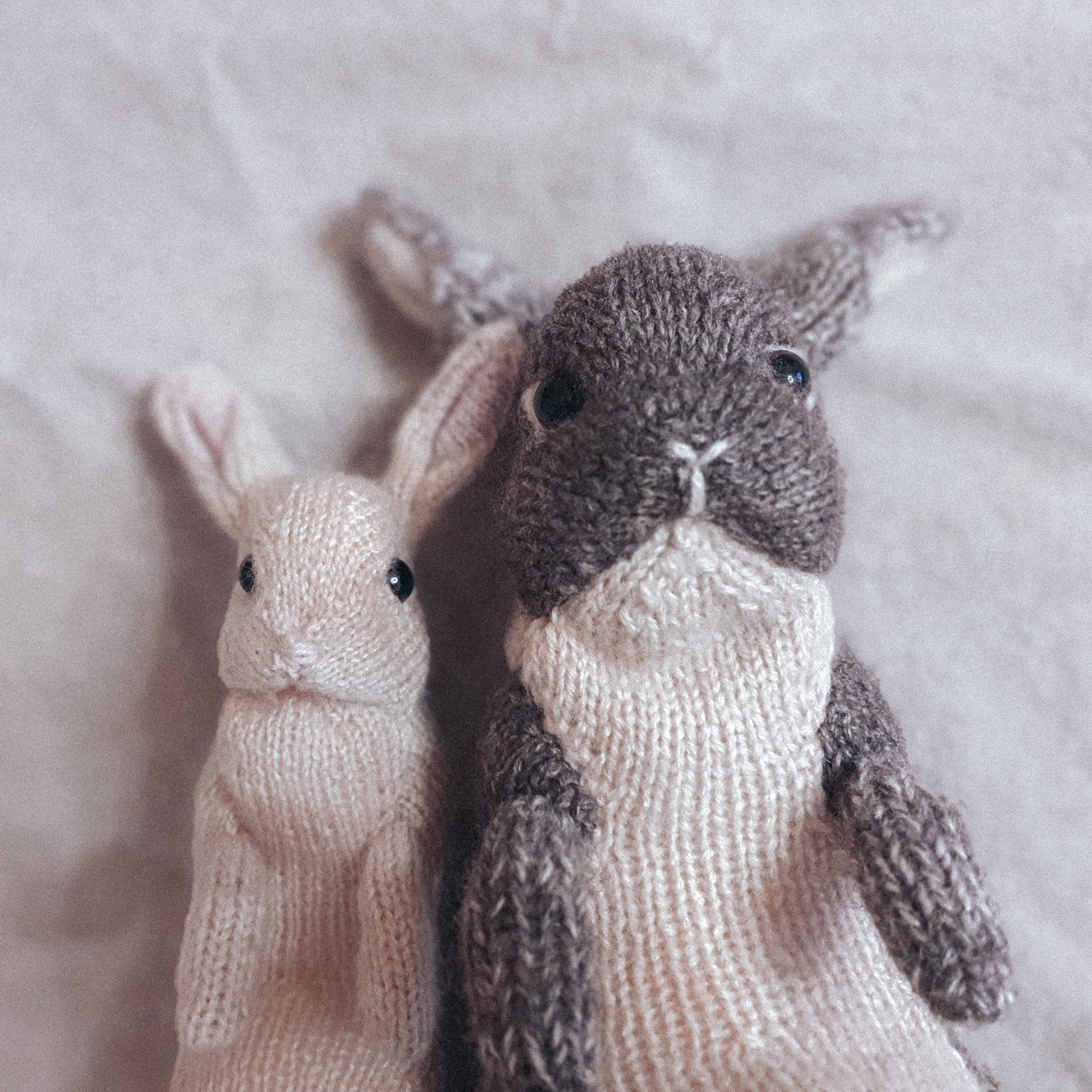 Rabbits part 2 - My, Knitting, Rabbit, Knitting, Crochet, Amigurumi, Longpost