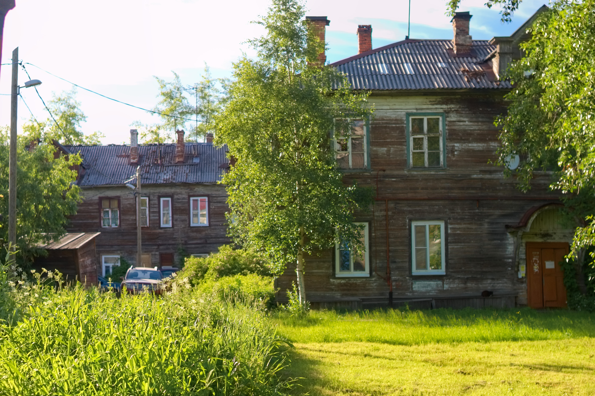 Архангельск, двор здорового человека | Пикабу