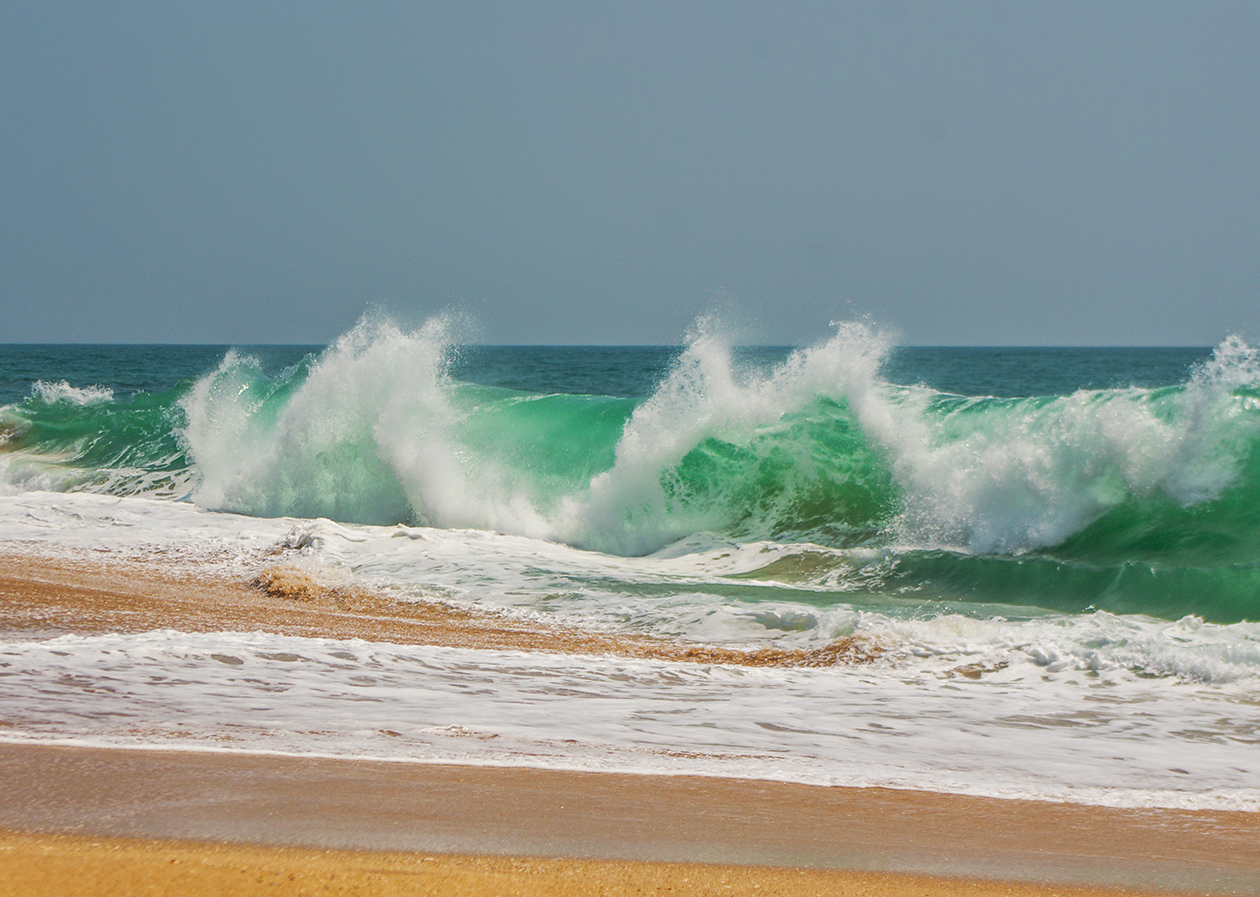 Ocean - My, Travels, Sri Lanka, The photo, Ocean, Sea, Wave