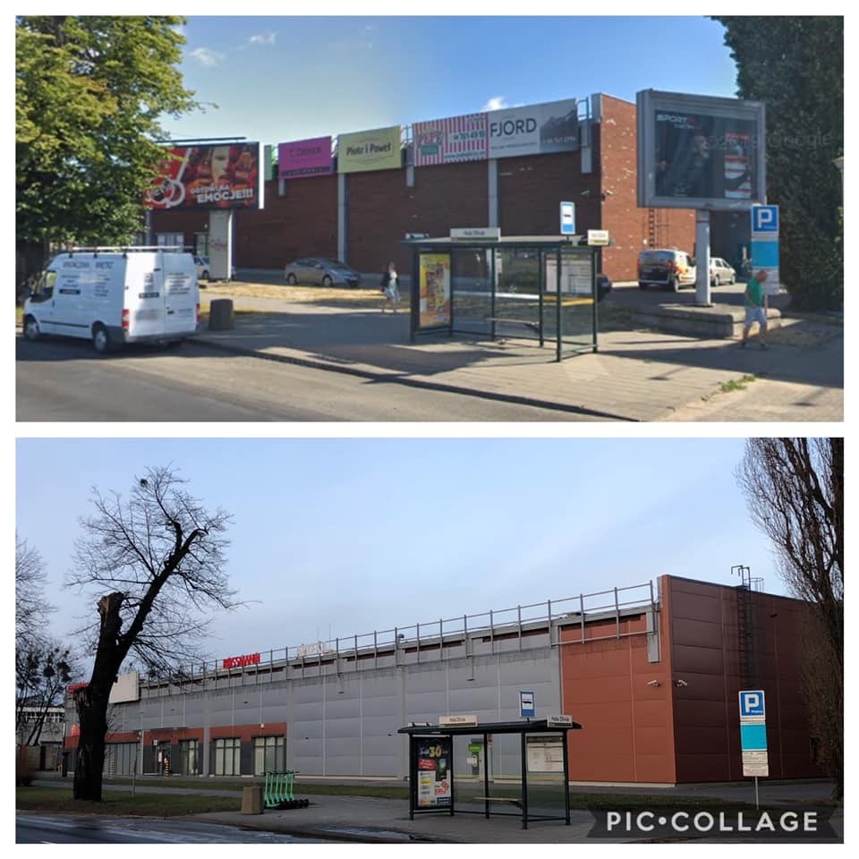 Transformation of Polish cities after the dismantling of advertising banners and billboards - Architecture, Advertising, Billboard, Poland, Transformation, Longpost, It Was-It Was