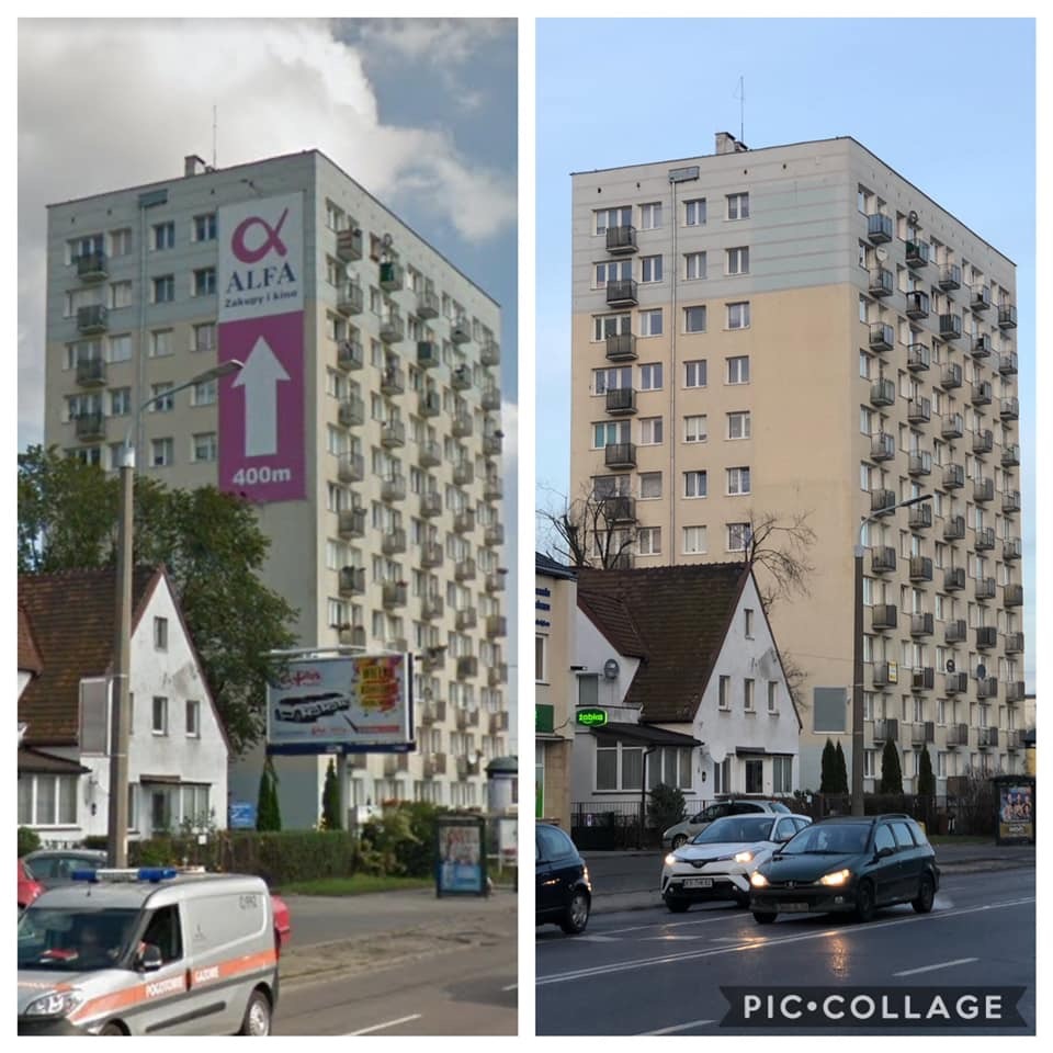 Transformation of Polish cities after the dismantling of advertising banners and billboards - Architecture, Advertising, Billboard, Poland, Transformation, Longpost, It Was-It Was