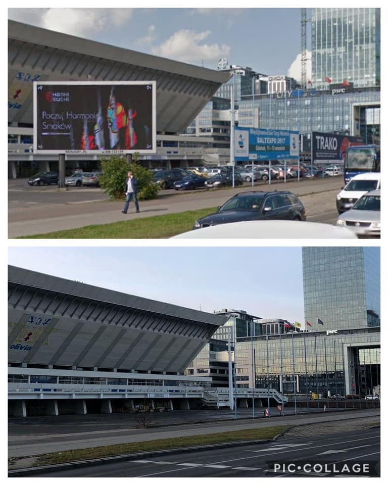 Transformation of Polish cities after the dismantling of advertising banners and billboards - Architecture, Advertising, Billboard, Poland, Transformation, Longpost, It Was-It Was