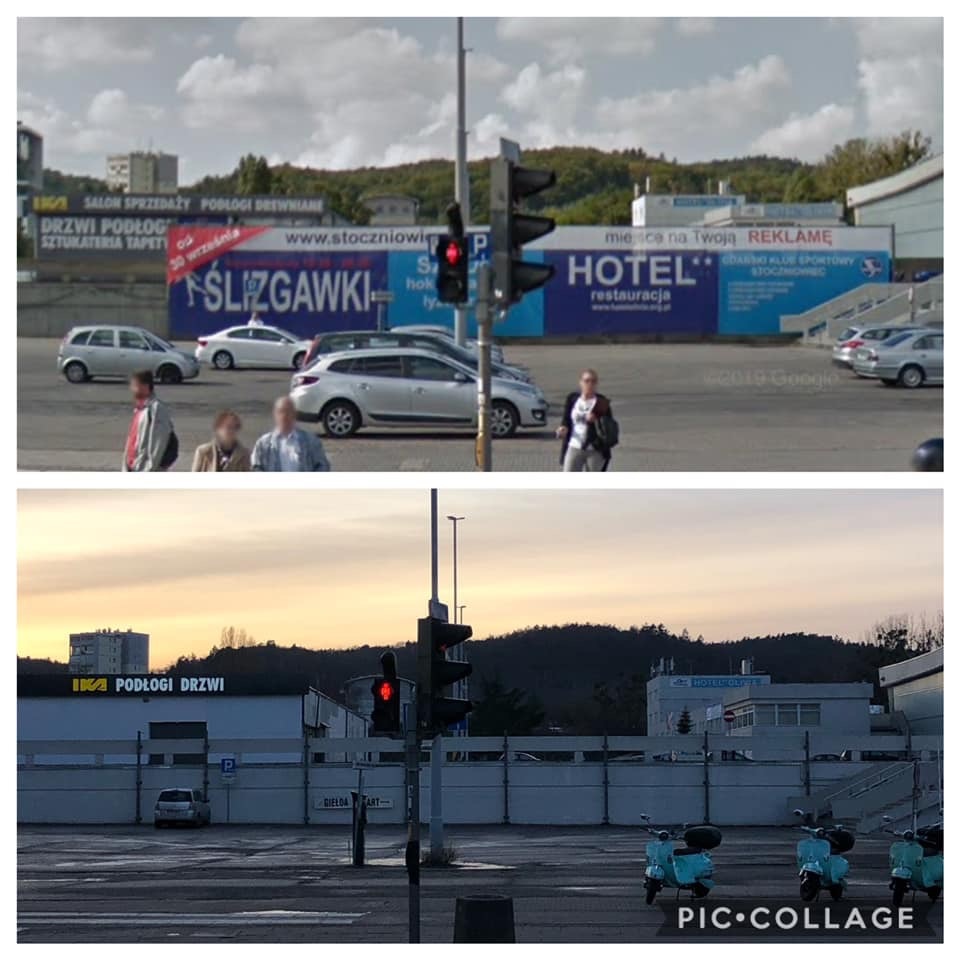 Transformation of Polish cities after the dismantling of advertising banners and billboards - Architecture, Advertising, Billboard, Poland, Transformation, Longpost, It Was-It Was