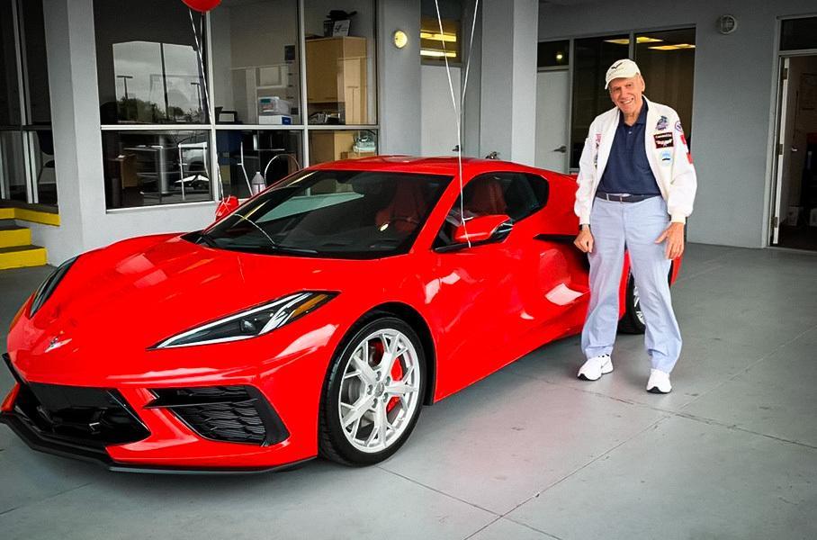 A pensioner gave himself a Chevrolet Corvette for his 90th birthday - Auto, Sports car, Birthday, Corvette, Longpost