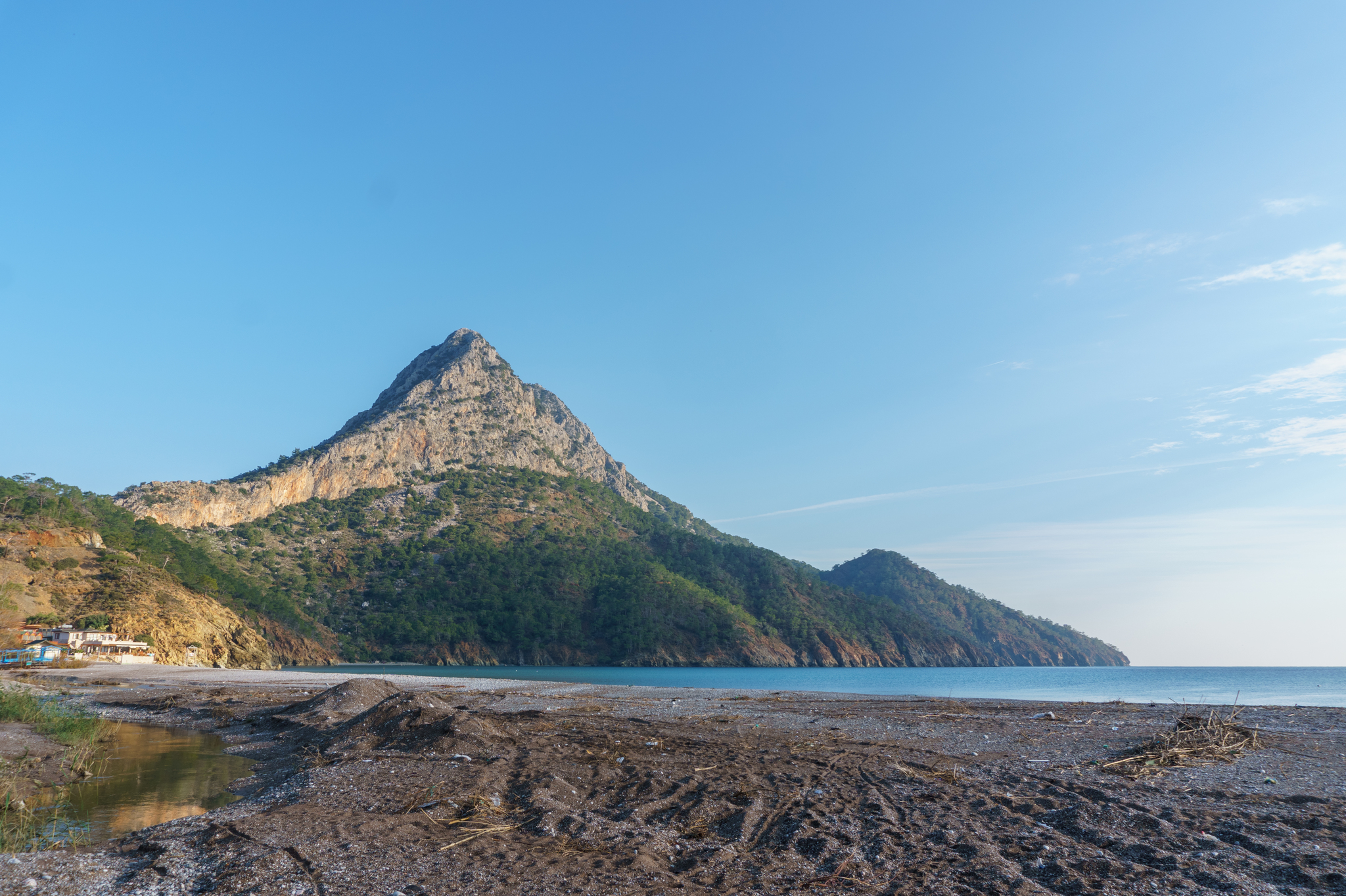 Photos from a hike along the Lycian Way for the New Year holidays - My, Turkey, Lycian Trail, Nature, Sunrises and sunsets, Ruin, Sea, The photo, The mountains, Longpost