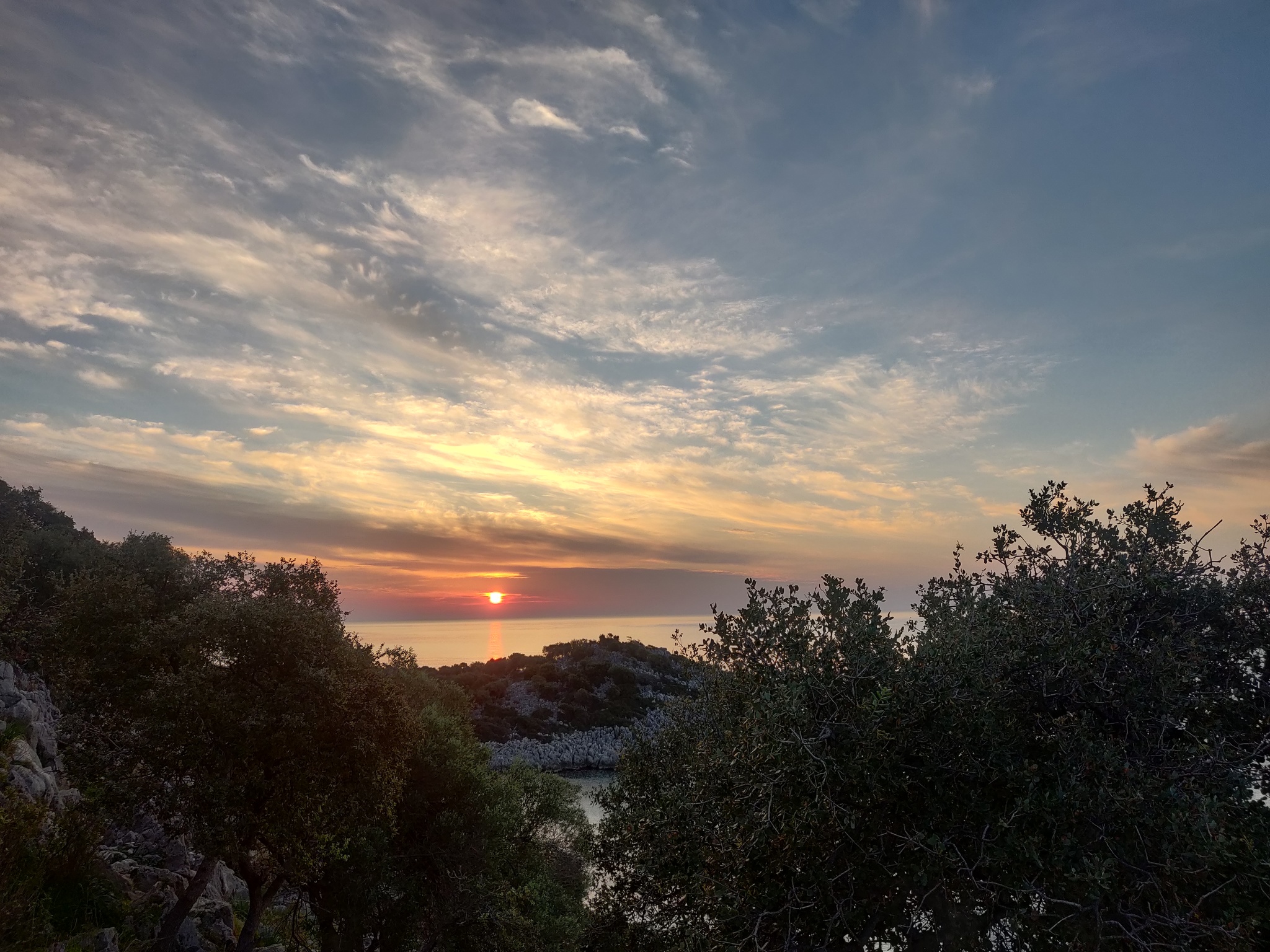 Photos from a hike along the Lycian Way for the New Year holidays - My, Turkey, Lycian Trail, Nature, Sunrises and sunsets, Ruin, Sea, The photo, The mountains, Longpost