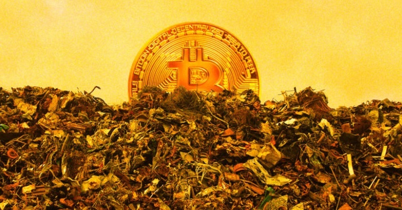 A man threw a hard drive with $275,000,000 worth of bitcoins into a landfill and now cannot return it - My, Cryptocurrency, Bitcoins, Curiosity, State, news