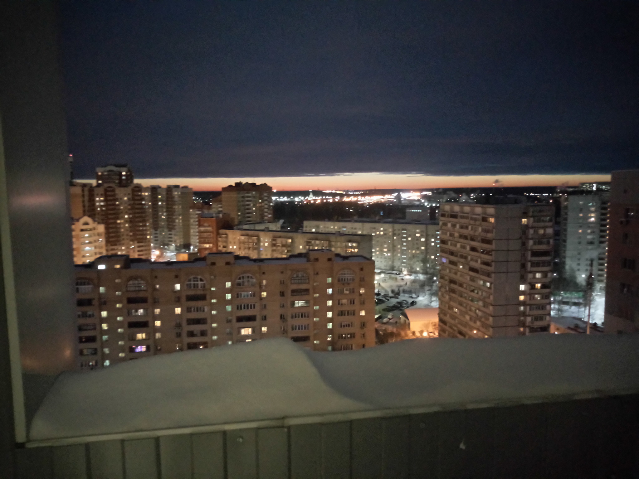 Krasnogorsk - My, Krasnogorsk, The photo, Evening