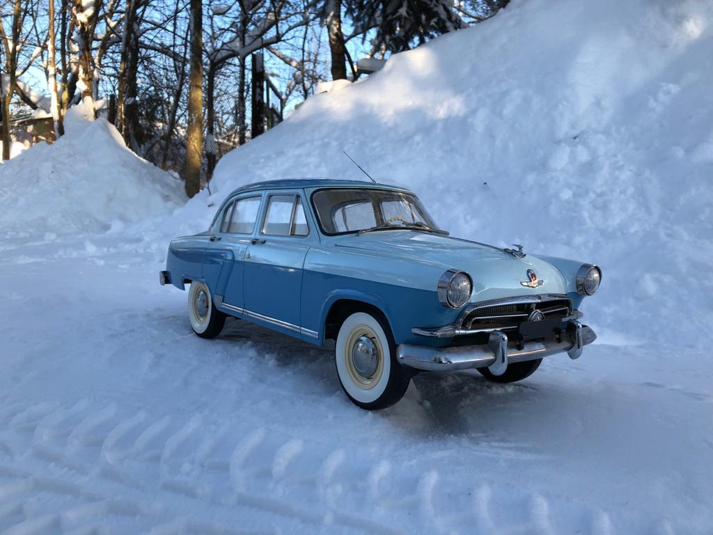 Tsar Volga - My, friendship, Car modeling, Hobby, Collecting, The photo, Longpost, Gaz-21, Auto, Deagostini