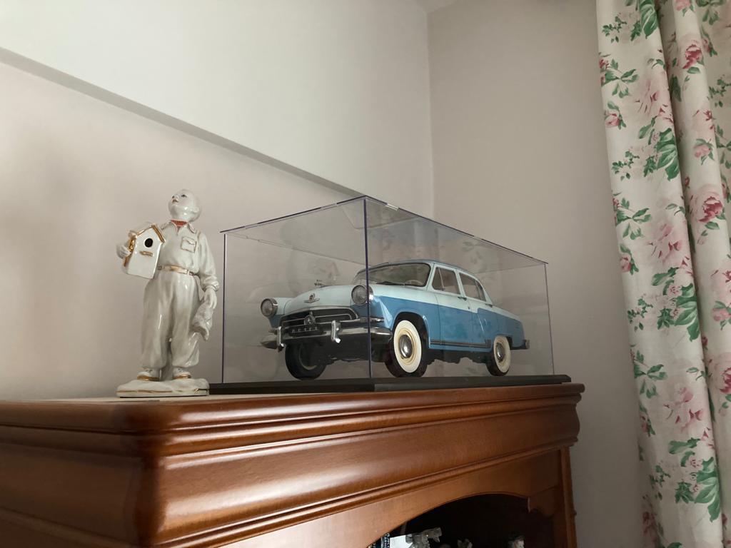 Tsar Volga - My, friendship, Car modeling, Hobby, Collecting, The photo, Longpost, Gaz-21, Auto, Deagostini