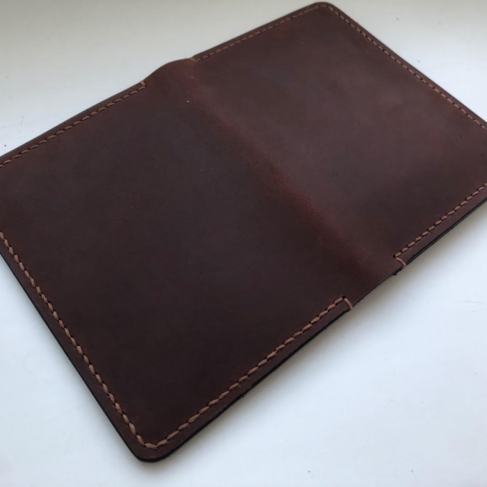 DIY cardholder wallet - My, Leather products, Leather craft, Leather, Sewing, Products, Longpost, Needlework without process