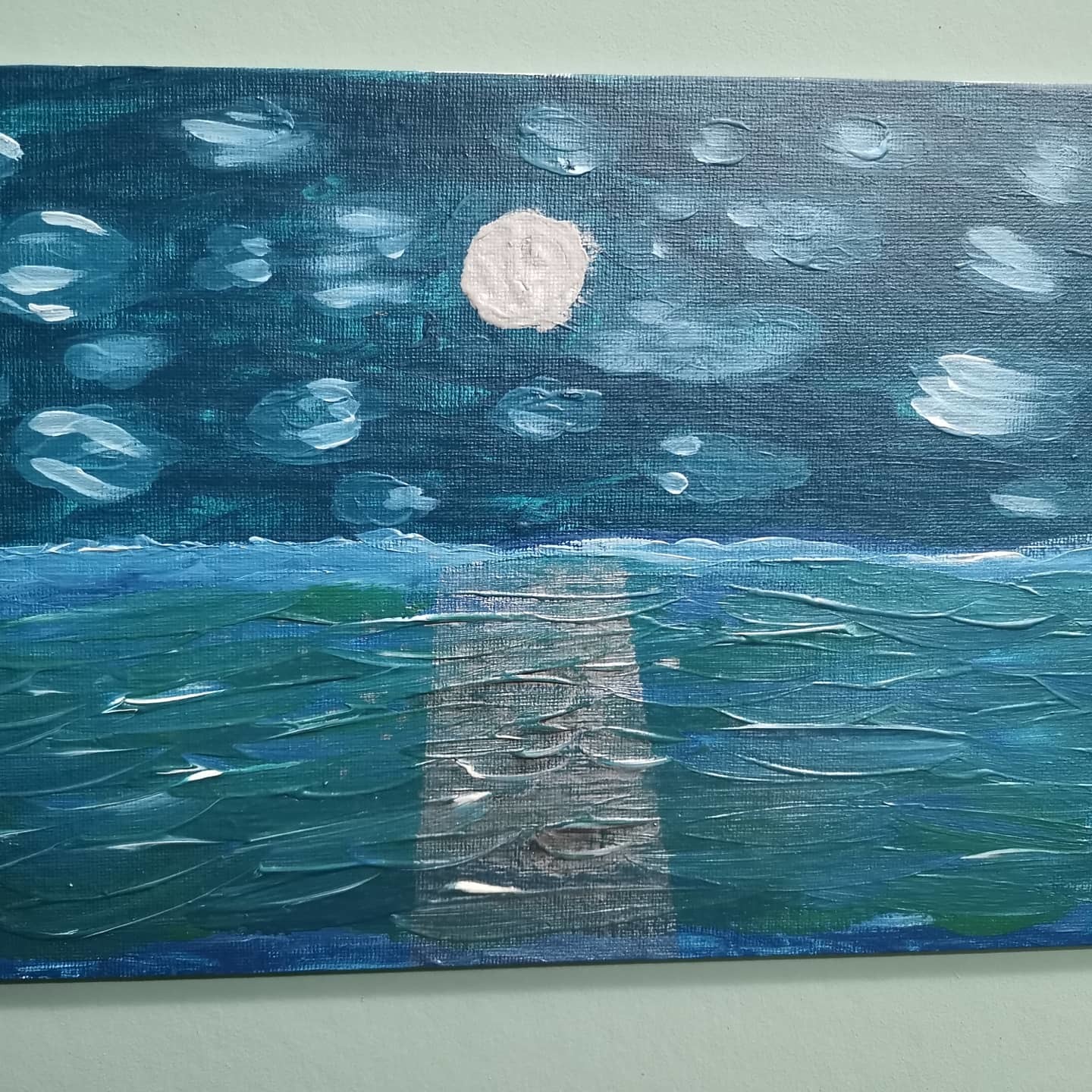 Never an artist - My, Painting, First time