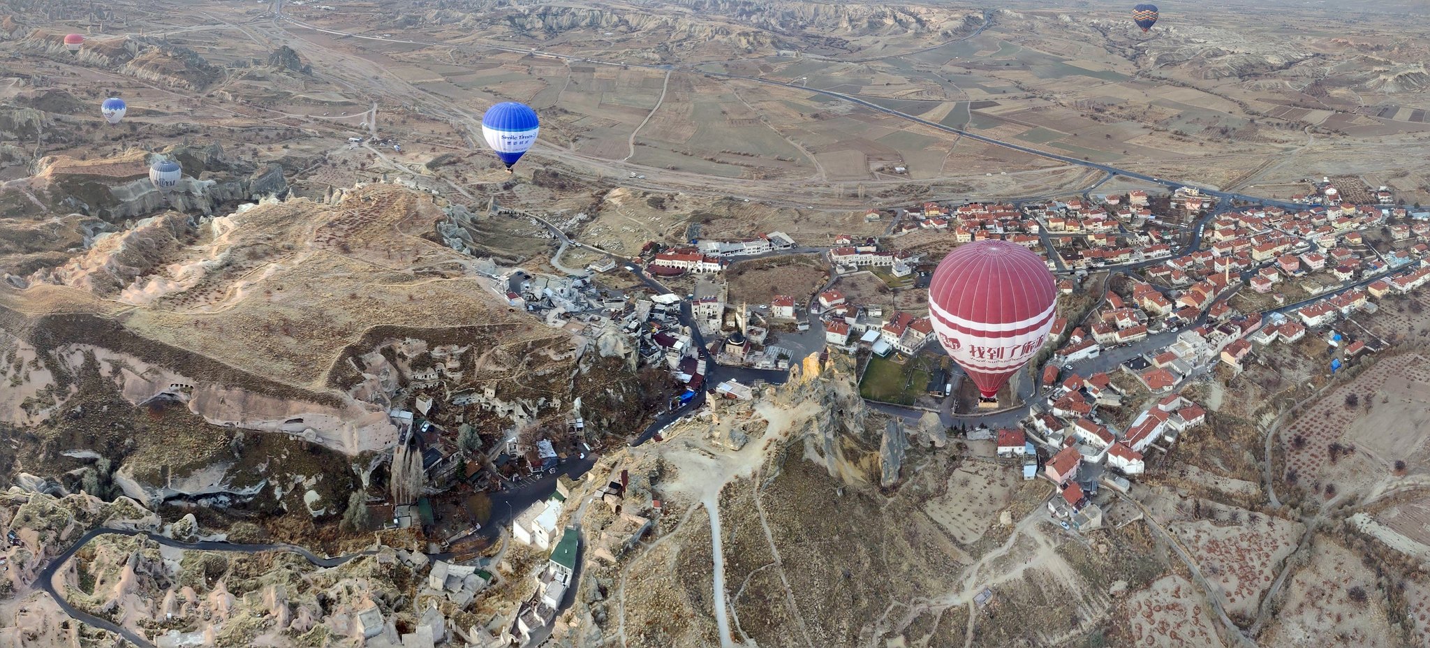 Cappadocia in January - My, Cappadocia, Turkey, Nature, Travels, The mountains, Balloon, The photo, Longpost