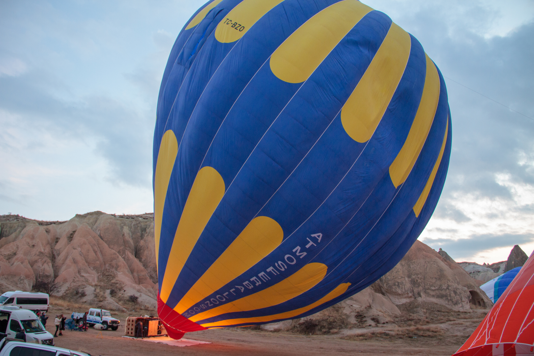 Cappadocia in January - My, Cappadocia, Turkey, Nature, Travels, The mountains, Balloon, The photo, Longpost