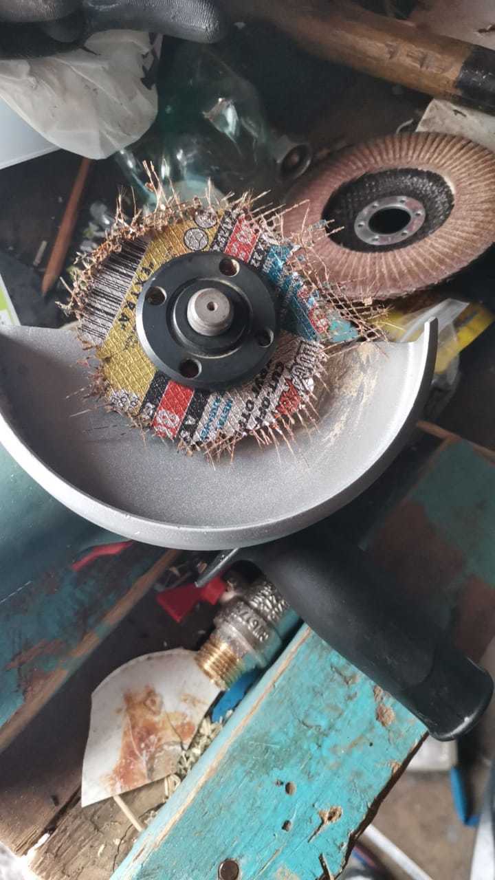 Reply to the post “Another reminder when working with an angle grinder” - My, Bulgarian, Safety engineering, Luck, Reply to post, Longpost