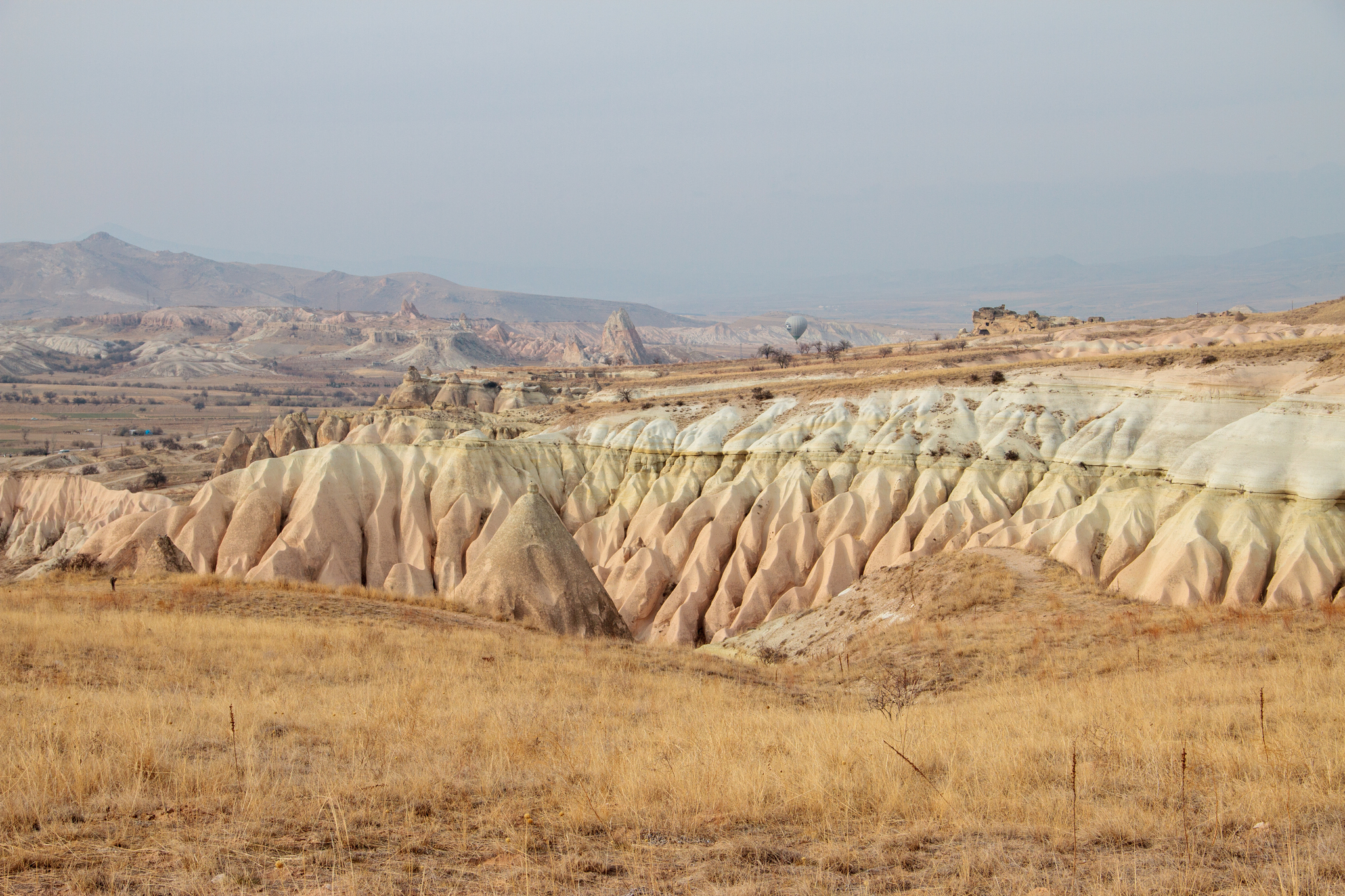 Cappadocia in January - My, Cappadocia, Turkey, Nature, Travels, The mountains, Balloon, The photo, Longpost