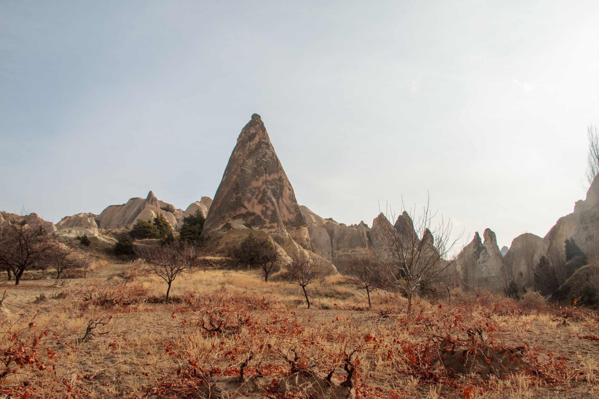 Cappadocia in January - My, Cappadocia, Turkey, Nature, Travels, The mountains, Balloon, The photo, Longpost