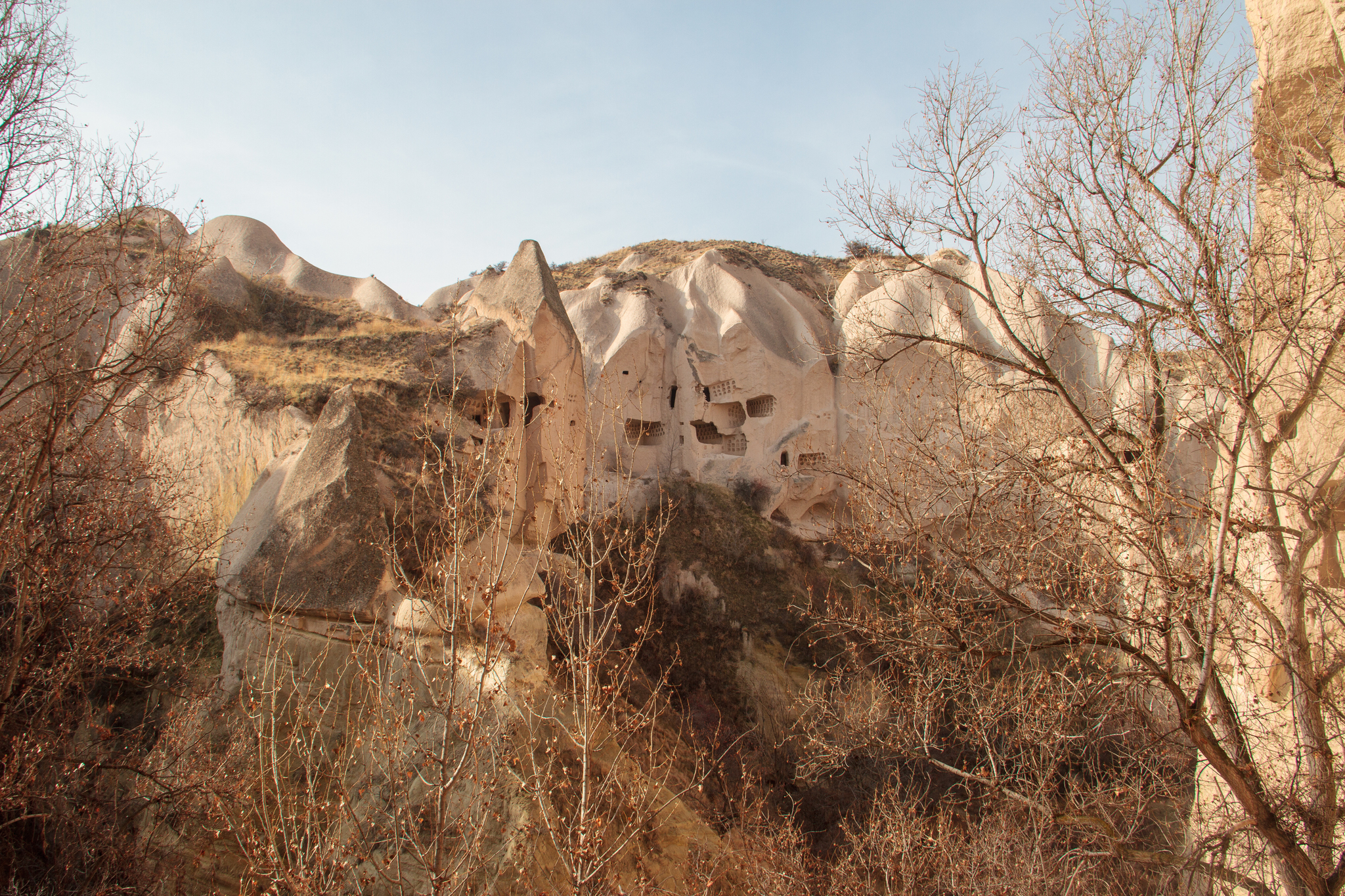 Cappadocia in January - My, Cappadocia, Turkey, Nature, Travels, The mountains, Balloon, The photo, Longpost