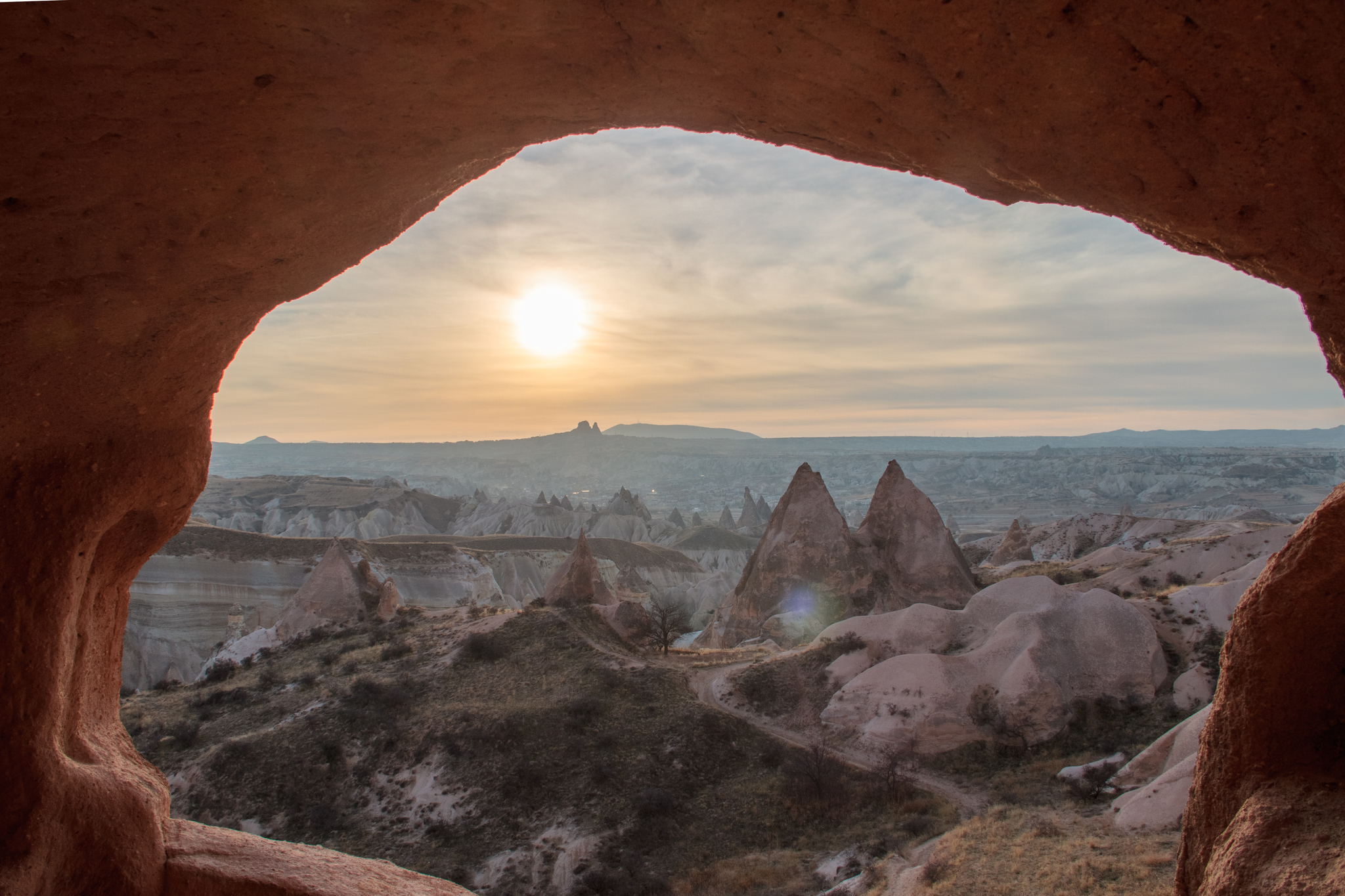 Cappadocia in January - My, Cappadocia, Turkey, Nature, Travels, The mountains, Balloon, The photo, Longpost