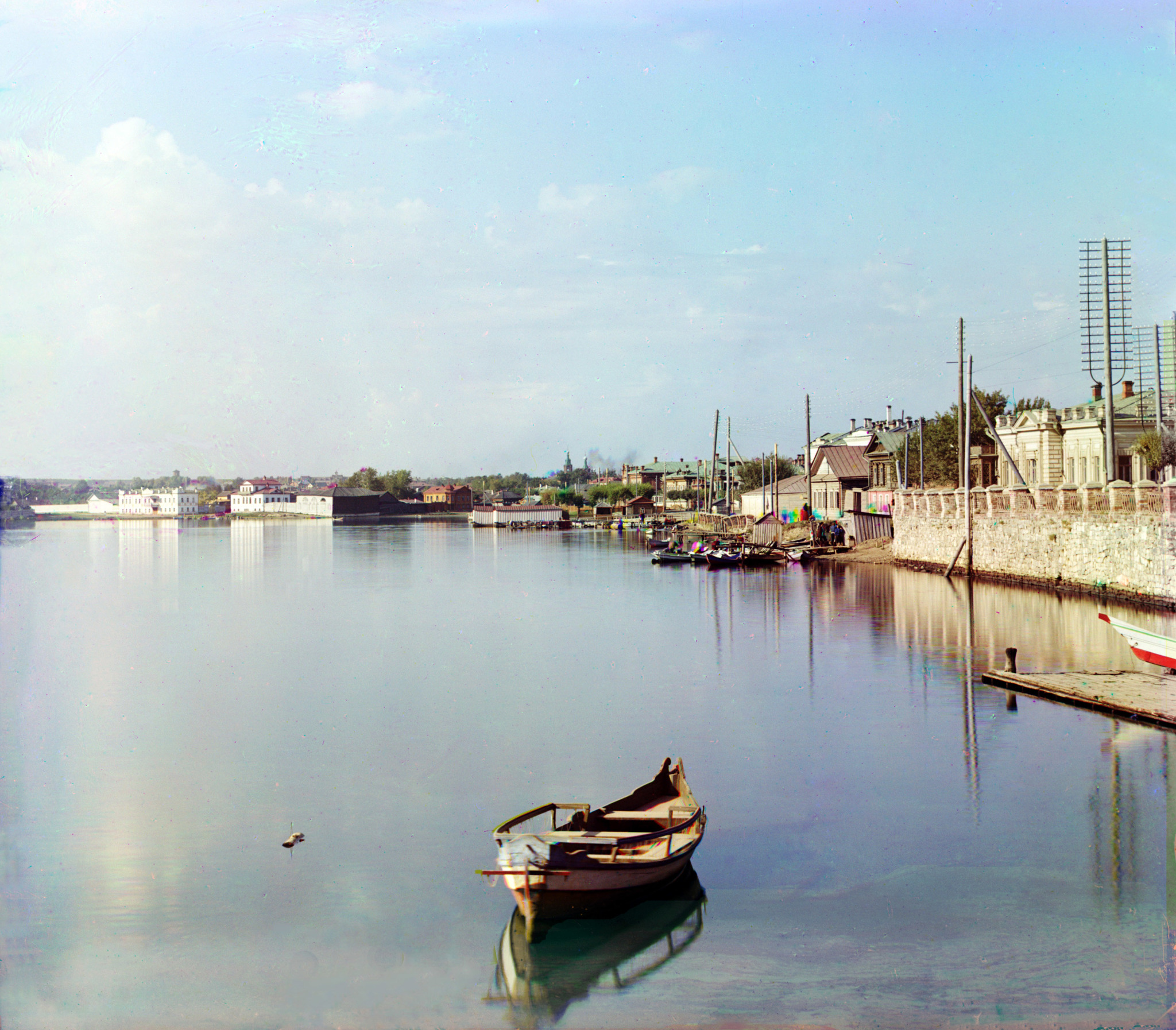 The beginning of the 20th century through the lens of Sergei Mikhailovich Prokudin-Gorsky, part 3 - The photo, 20th century, Prokudin-Gorsky, Ufa, Alexandrov, Vladimir city, Yekaterinburg, Permian, Rzhev, Teeth, Oxbow, Tobolsk, Torzhok, Longpost