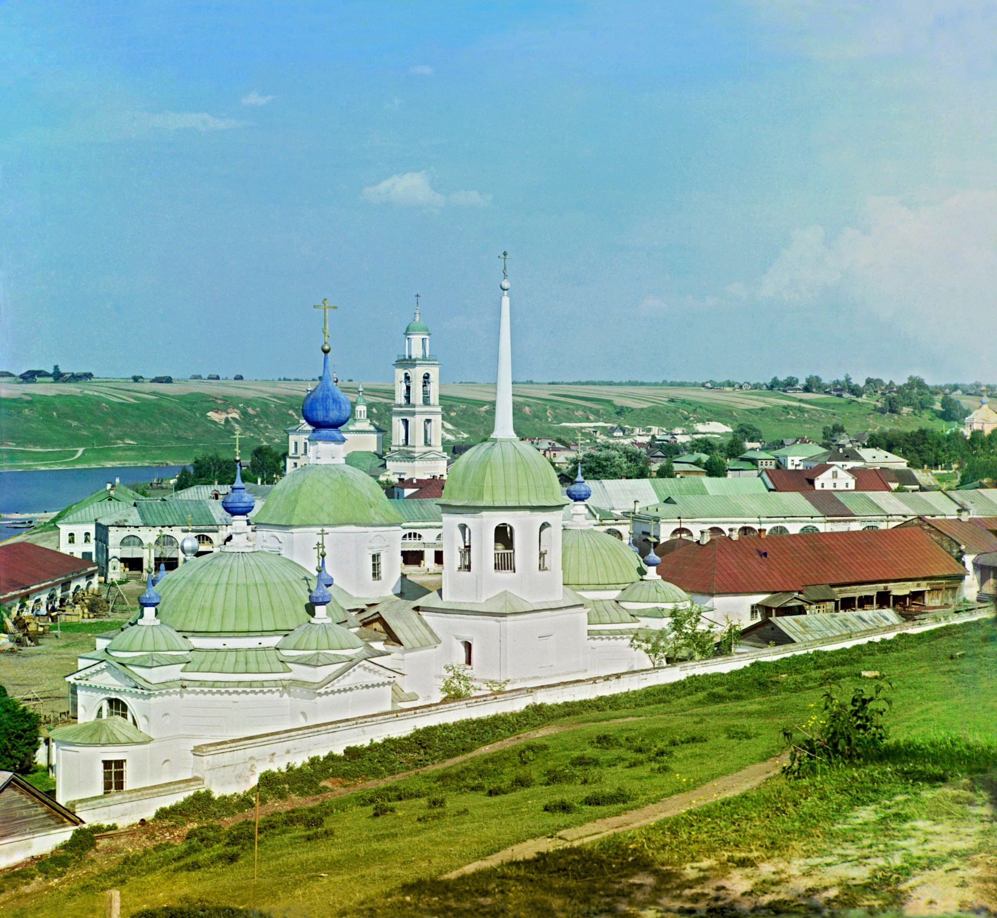 The beginning of the 20th century through the lens of Sergei Mikhailovich Prokudin-Gorsky, part 3 - The photo, 20th century, Prokudin-Gorsky, Ufa, Alexandrov, Vladimir city, Yekaterinburg, Permian, Rzhev, Teeth, Oxbow, Tobolsk, Torzhok, Longpost