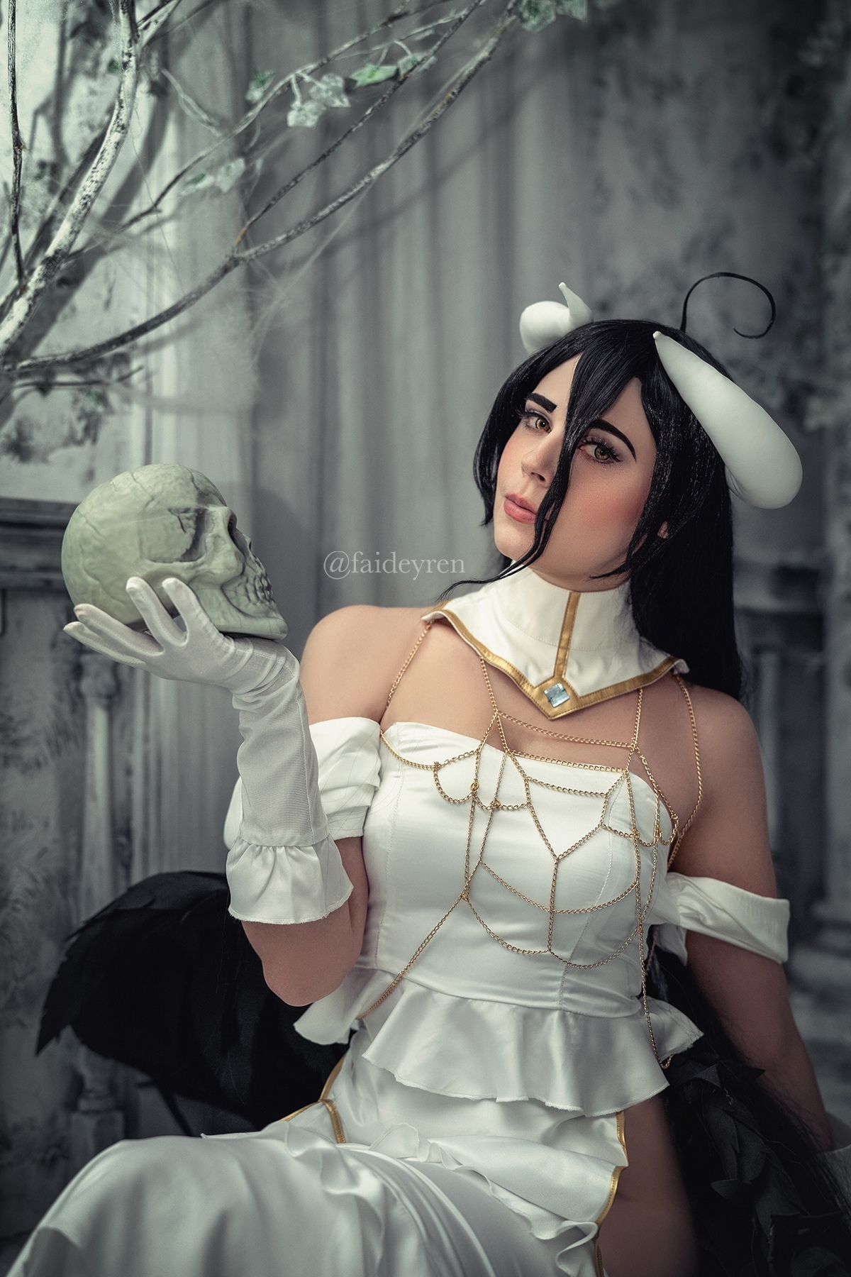 Albedo by Faid Eyren - Моё, Faid Eyren, Косплей, Albedo (Overlord), Overlord, Длиннопост, Аниме