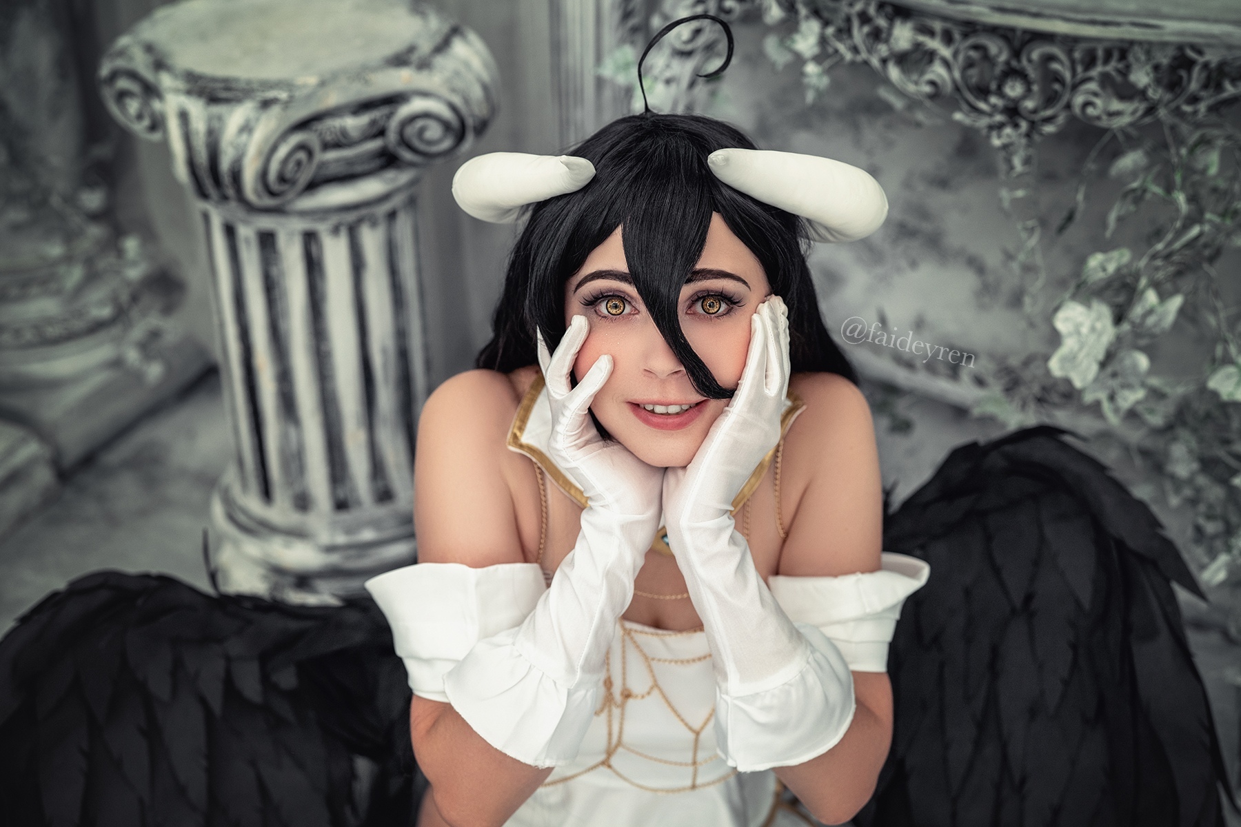 Albedo by Faid Eyren - Моё, Faid Eyren, Косплей, Albedo (Overlord), Overlord, Длиннопост, Аниме