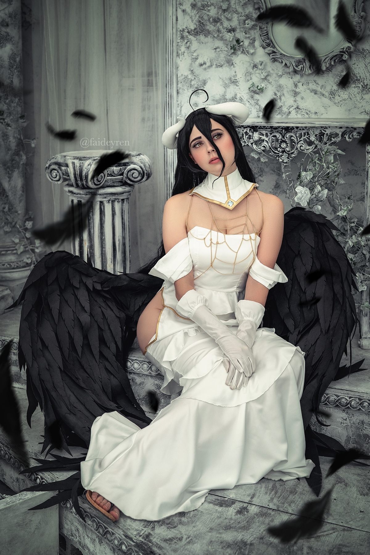 Albedo by Faid Eyren - Моё, Faid Eyren, Косплей, Albedo (Overlord), Overlord, Длиннопост, Аниме