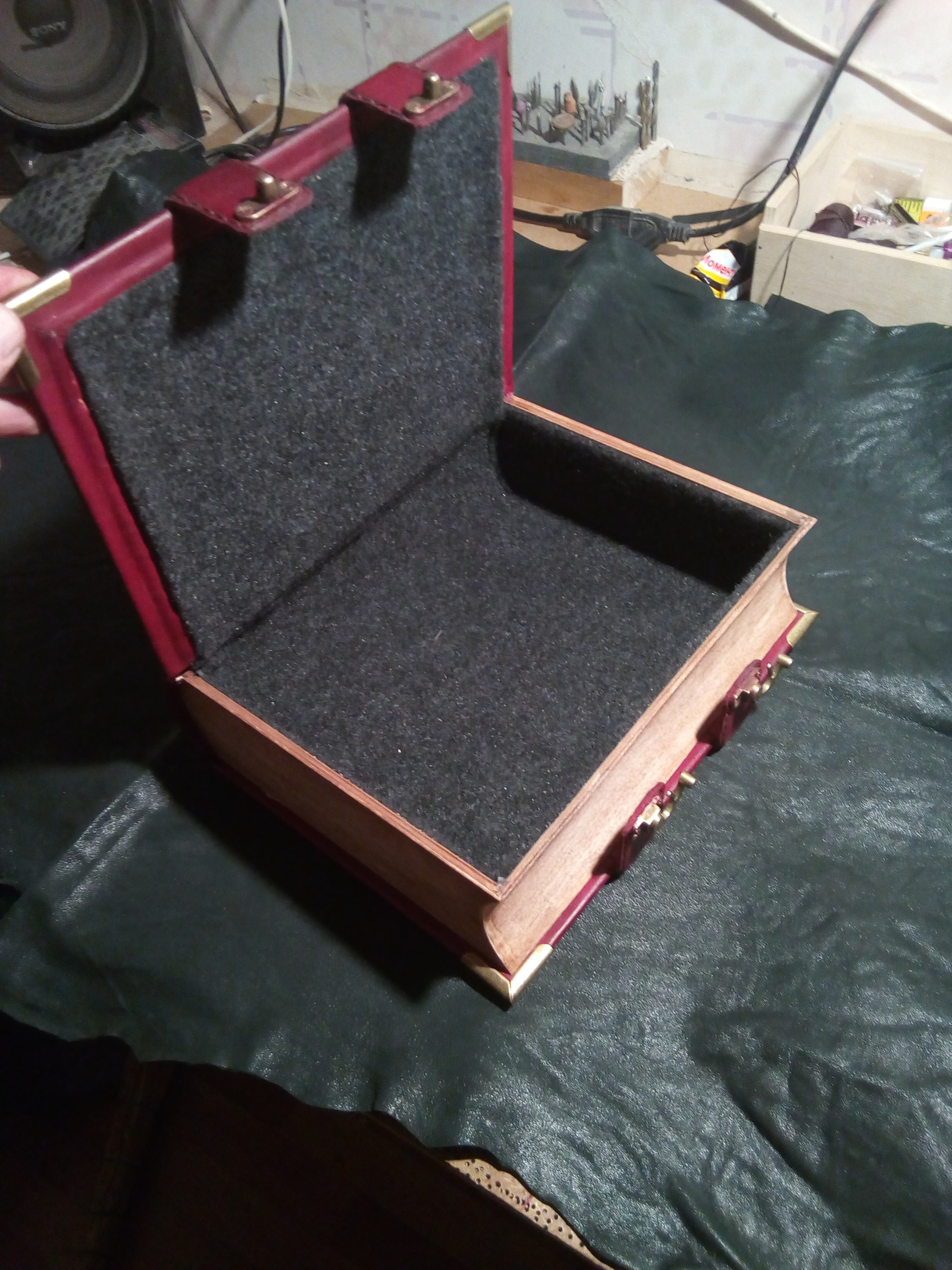 Box-book - My, Casket, Handmade, Longpost, Needlework without process