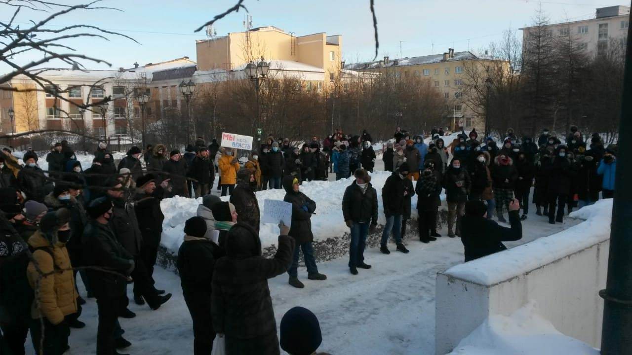 23.01. The Far East went to a rally - Politics, Rally, Alexey Navalny, Opposition, Дальний Восток, Kamchatka, Khabarovsk, Vladivostok, Video, Longpost, Yakutsk, Yuri Dud