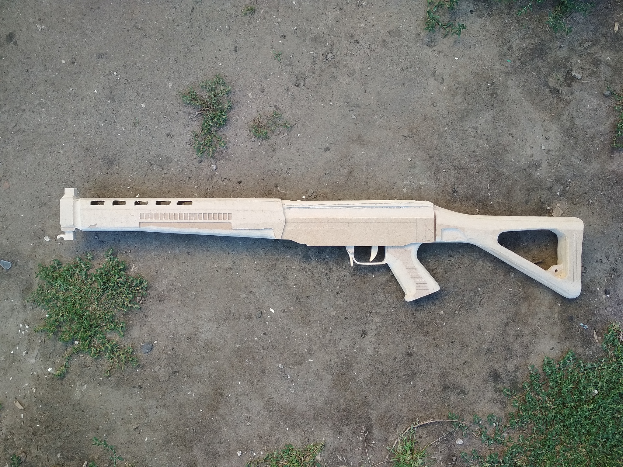 Do it yourself - wooden model of SIG-550 Arrow from the game STALKER - My, Stalker, Weapon, Machine, With your own hands, Manufacturing, Needlework with process, Needlework, Video, Longpost