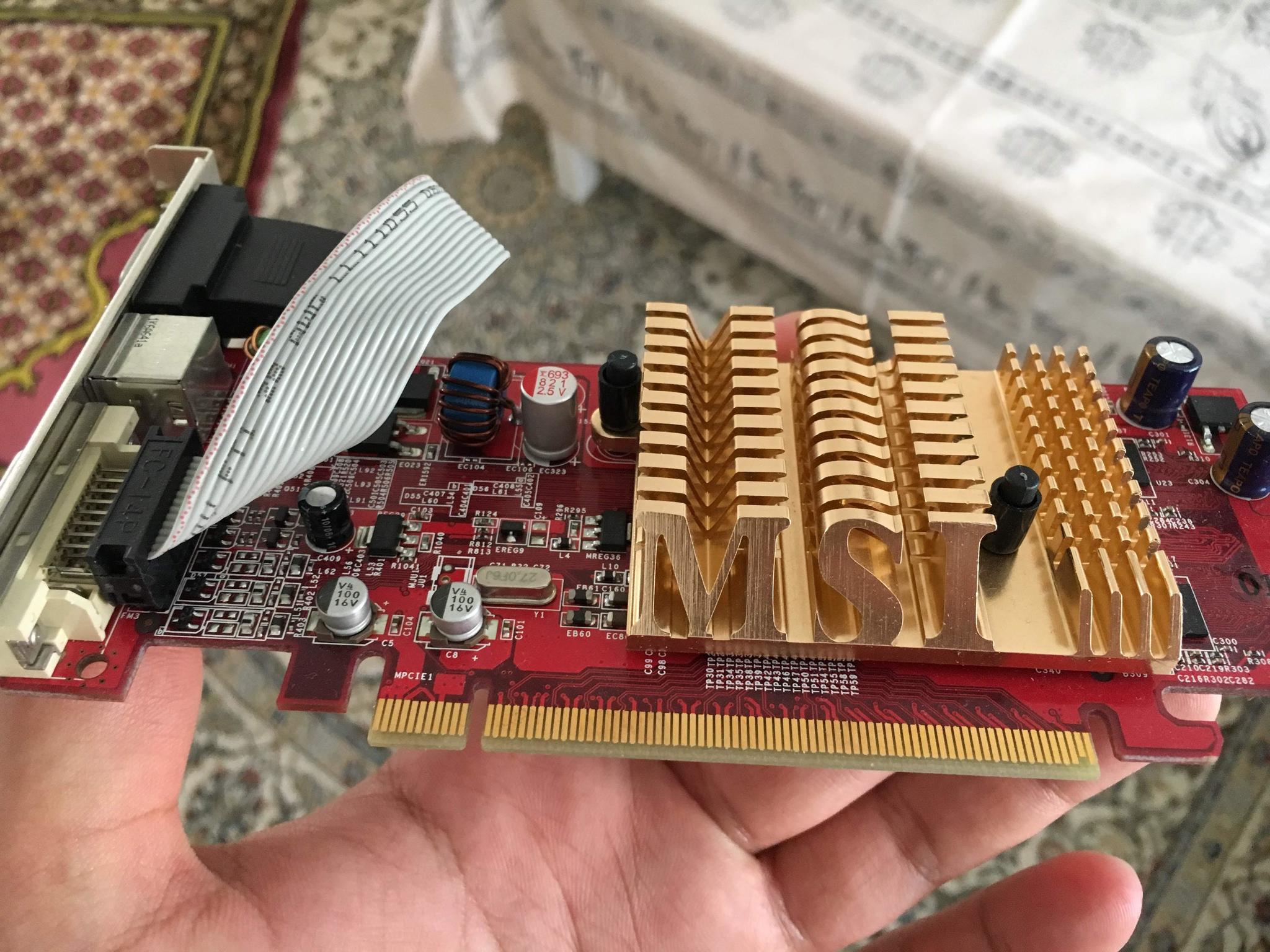 Stylish old video card - Design, Video card, MSI, Style