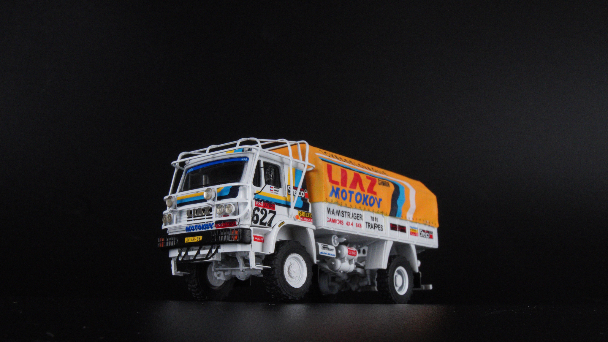 Miniature truck - My, Dakar, Stand modeling, Collection, Hobby, Creation, Diorama, Auto, Video, Longpost