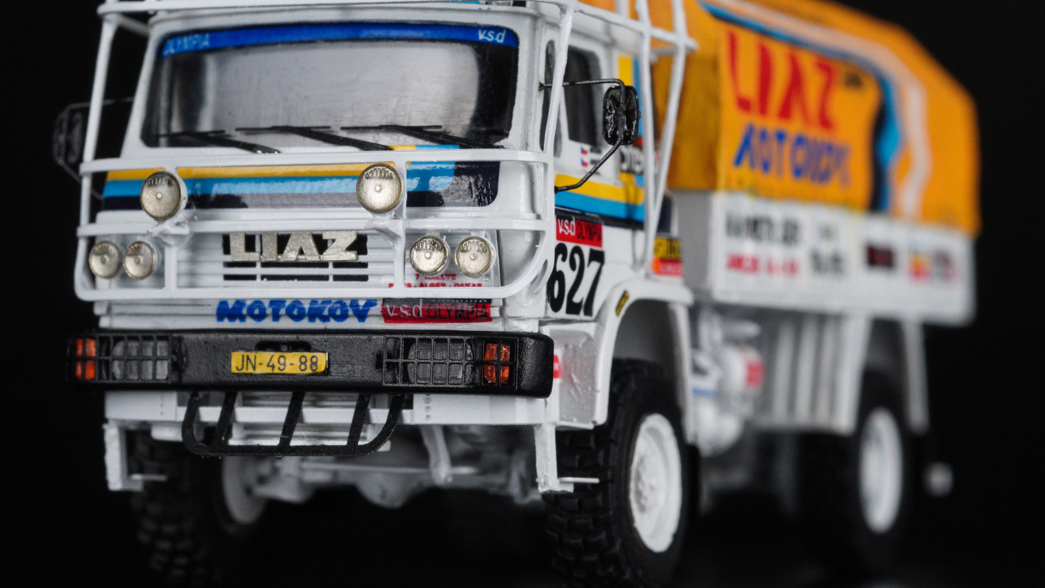 Miniature truck - My, Dakar, Stand modeling, Collection, Hobby, Creation, Diorama, Auto, Video, Longpost