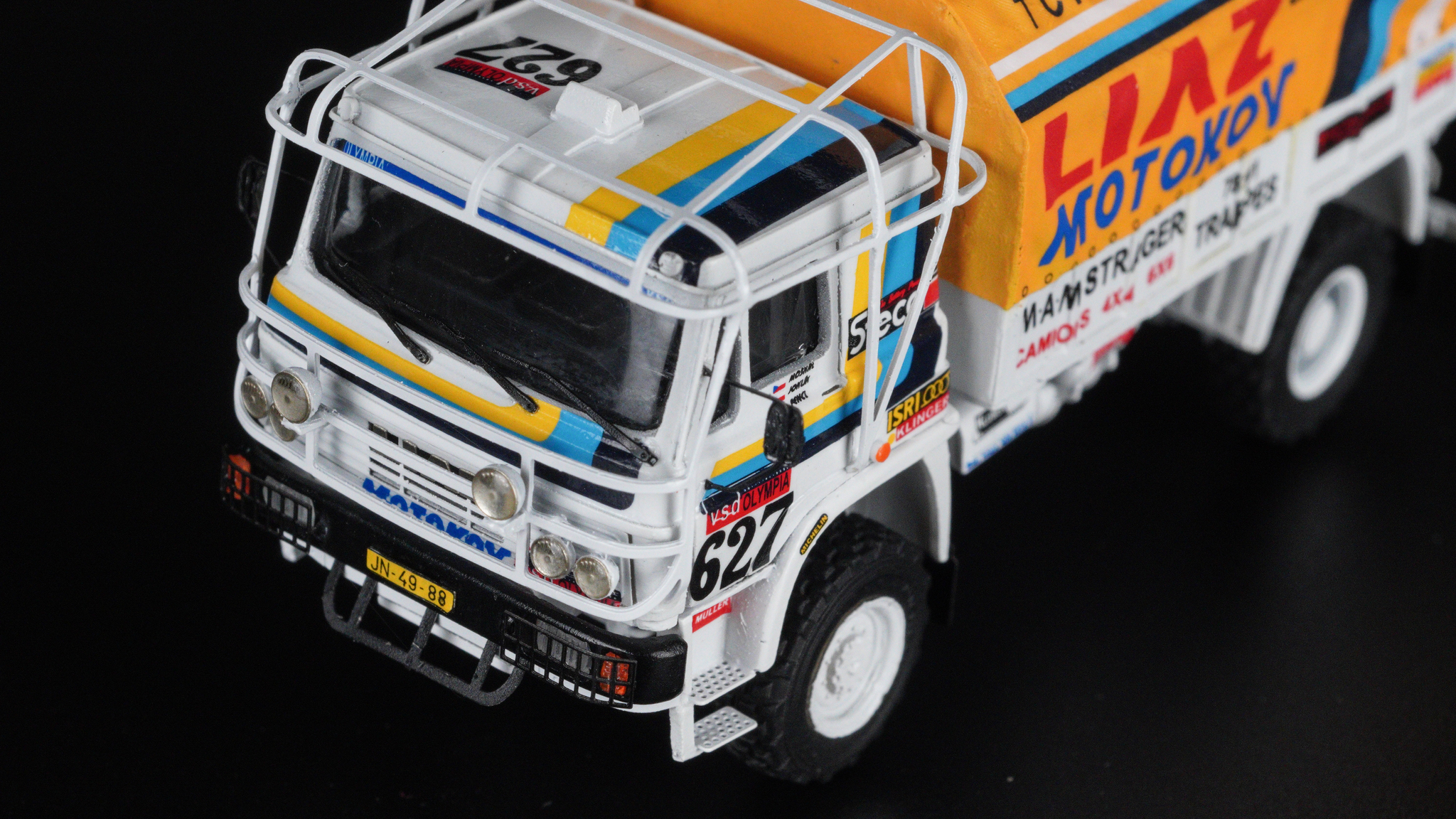 Miniature truck - My, Dakar, Stand modeling, Collection, Hobby, Creation, Diorama, Auto, Video, Longpost