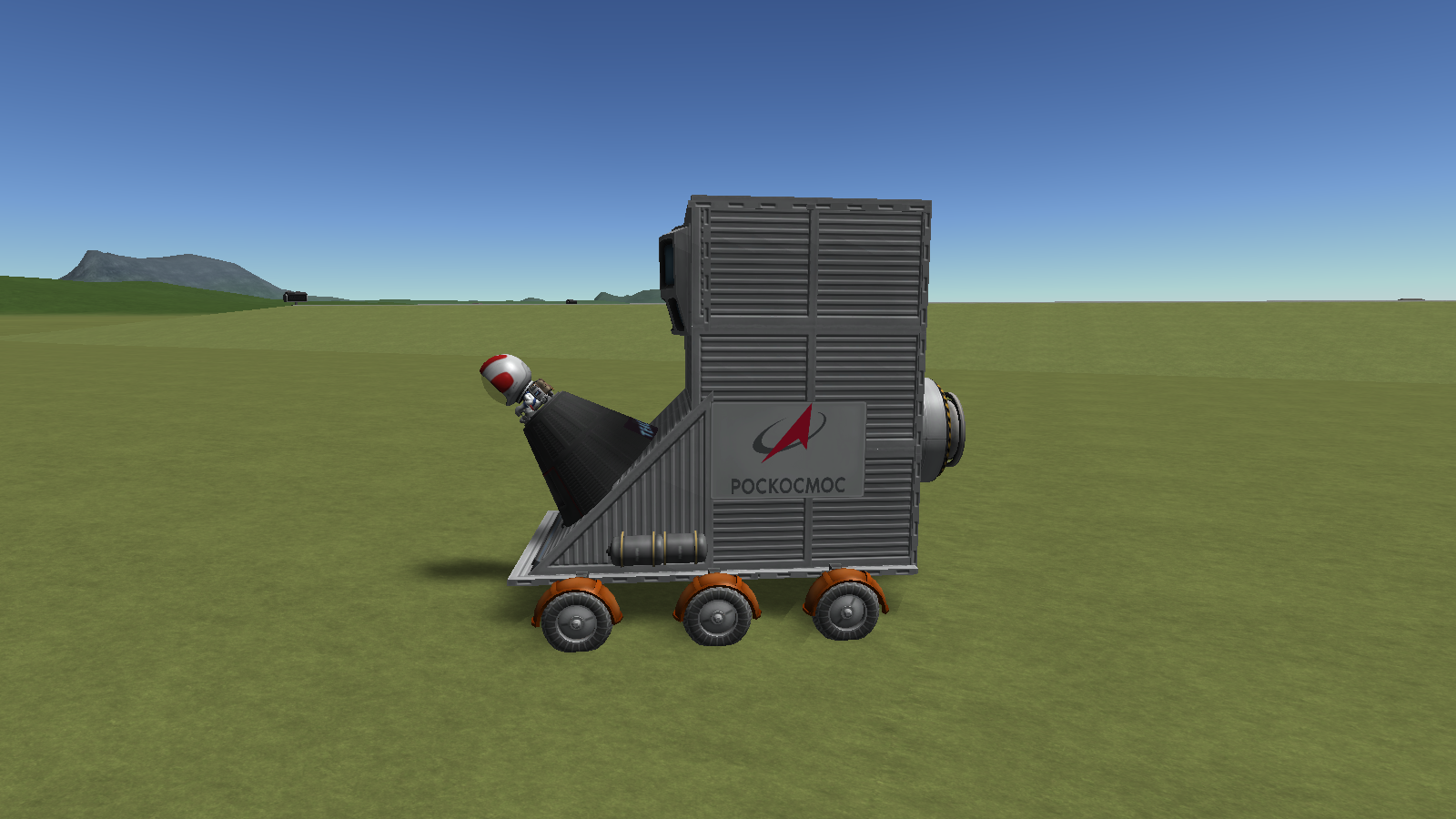 The answer to the post Roskosmos came up with a pressurized cabin to work on other planets, as well as under water! - My, Kerbal space program, Roscosmos, Inventions, Patent, Development of, The science, Technologies, Russia, , moon, Mars, Cosmonautics, Space, GIF, Reply to post, Longpost