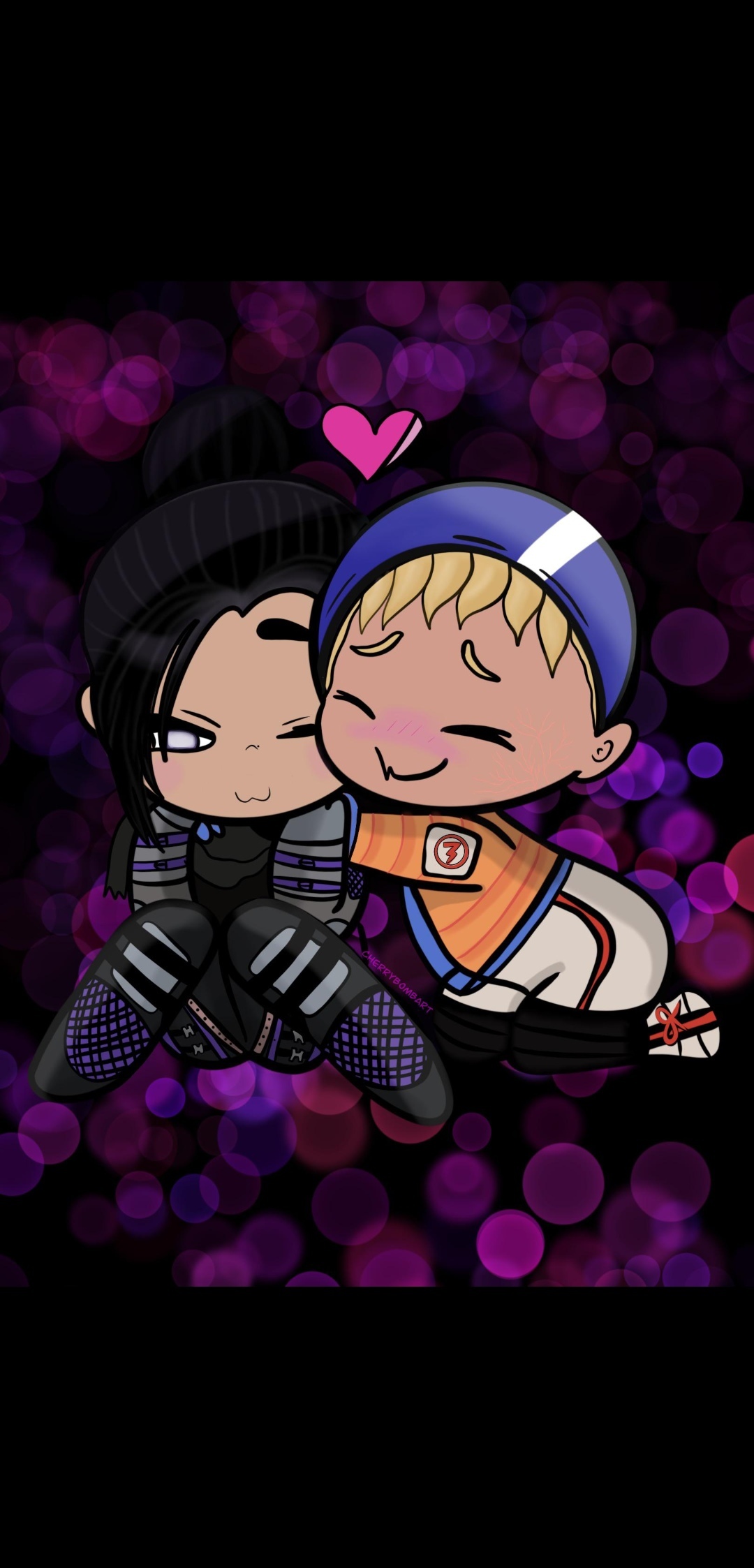 Sweetie Rafe and Watson, hugs - Milota, Apex legends, Painting, Rave, Gamers, Natalie Wattson Paquette