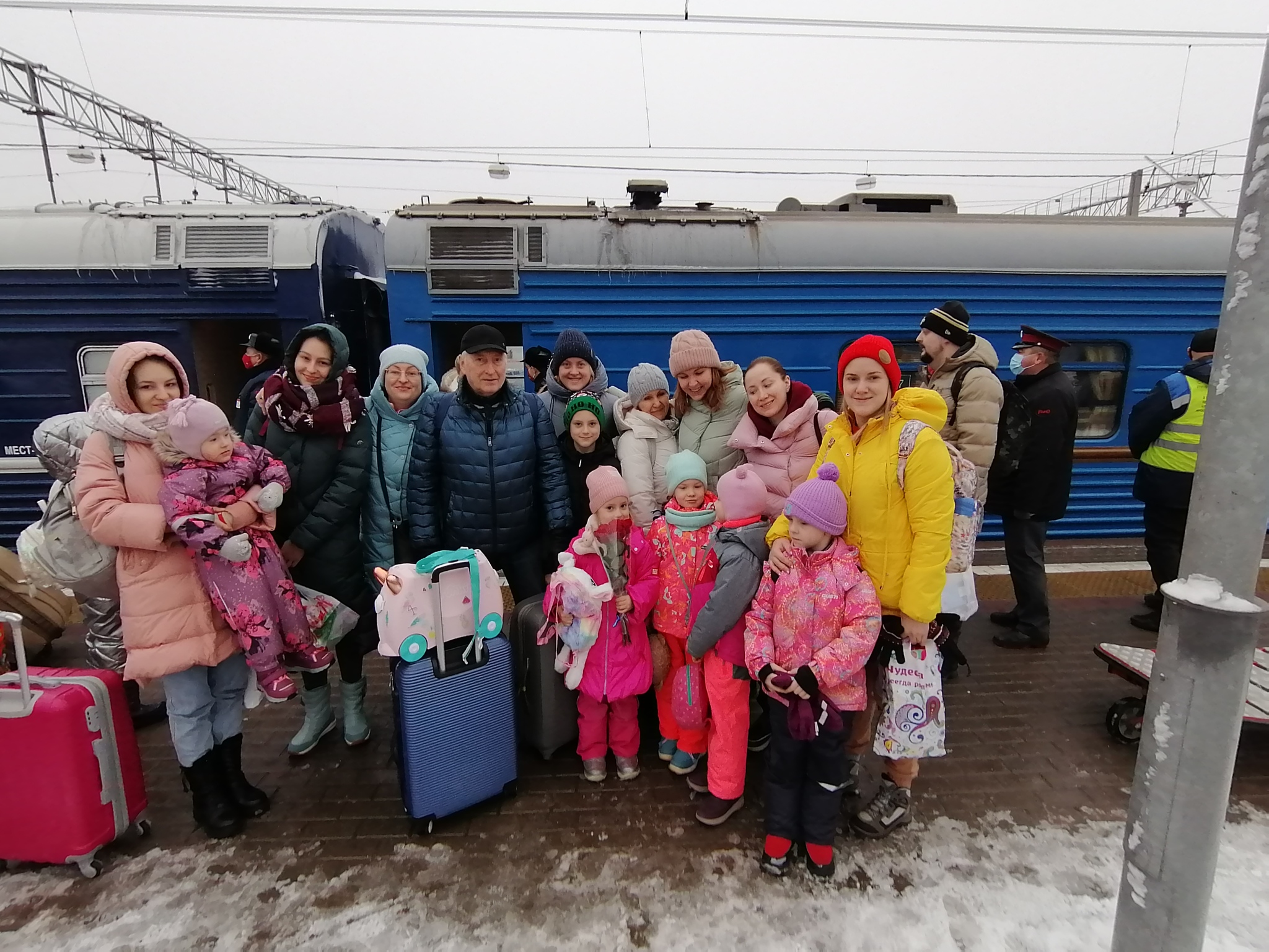 Our journey into a winter wonderland! - My, Travel in Russia, A train, Retro trains, Travels, Cruise, New Years holidays, Father Frost, Veliky Ustyug, Ruskeala, Longpost