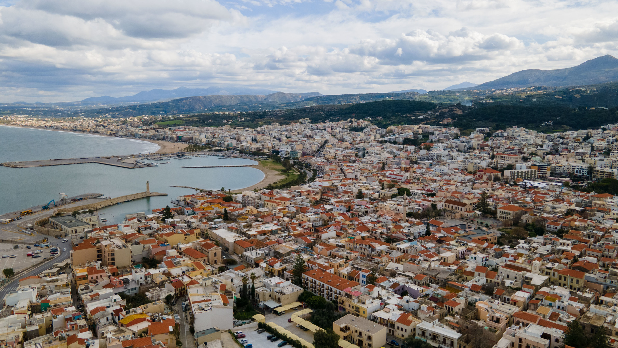 Fortress in Rethymnon, Crete, Greece - My, Quadcopter, Drone, DJI Mavic, Greece, Crete, Rethymnon, The photo, Fortress, Longpost