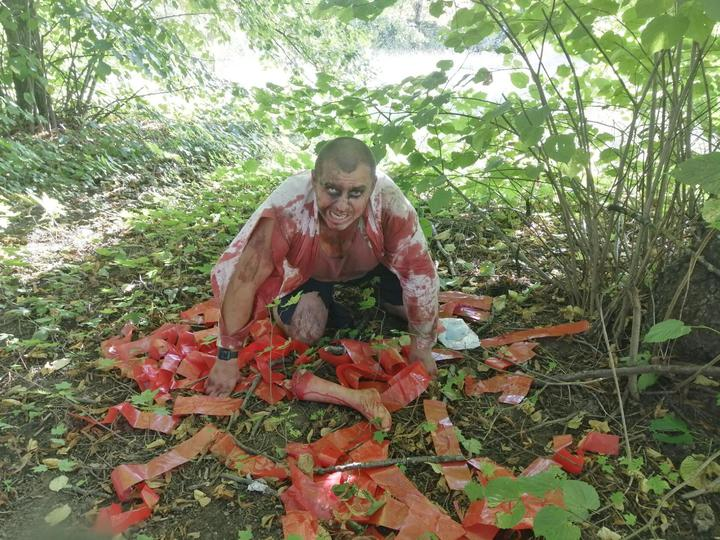 A runner from Novopolotsk is facing trial for a photo from the Zombie Run. Neighbors consider them exceptionally cynical - Republic of Belarus, Marasmus, Zombie Run, Longpost, Negative, Neighbours