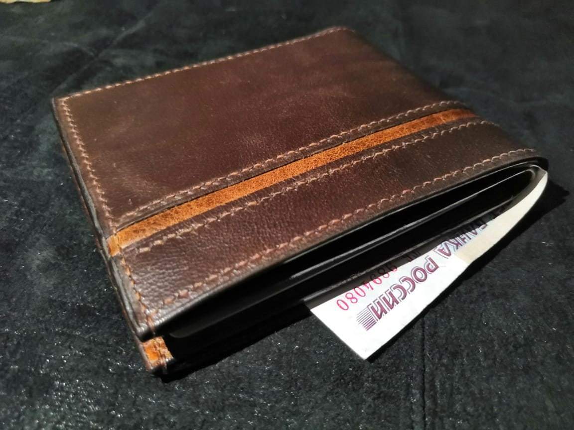 Genuine leather wallet for documents and several photos of other products - My, Natural leather, Handmade, Presents, Tula, Purse, Beefold, Dockholder, Longpost, Needlework without process, Leather products, Leather craft