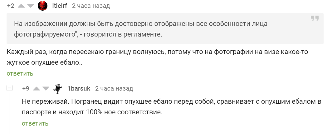 Суровая правда жизни - Комментарии на Пикабу, Юмор, Скриншот