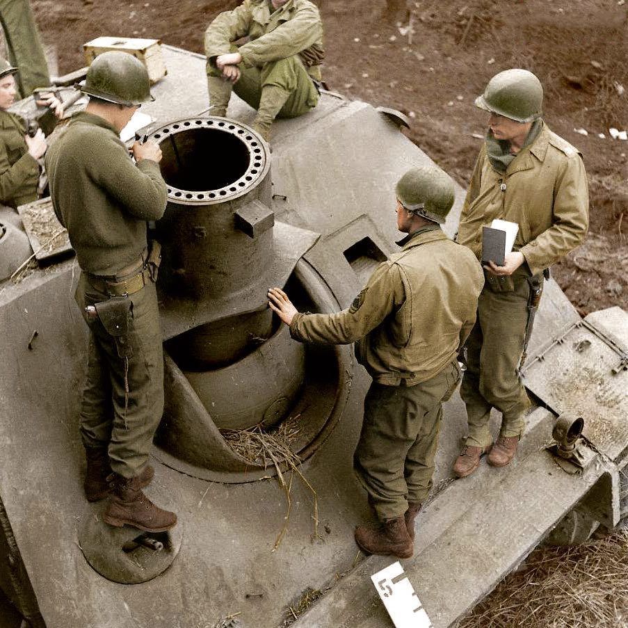 Sturmtiger. Three Shermans in one blow! - Sturmtiger, Sau, The Second World War, Weapon, Armored vehicles, Artillery, Wehrmacht, Video, Longpost