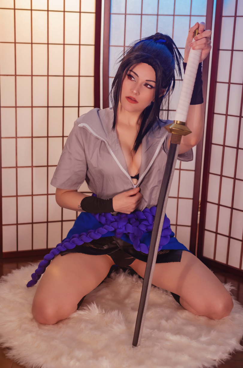 Sasuke Uchiha - NSFW, Sasuke Uchiha, Rule 63, Beautiful girl, Longpost, Cosplay, Naruto, Girls, Erotic, Booty, Underwear