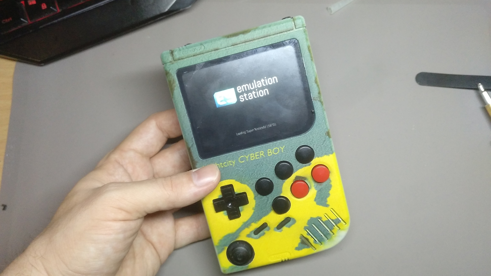 Hobby: making game consoles (one of my hobbies) - My, Games, Gameboy, Raspberry pi, Retropie, Retro Games, Gamedev, Video, Longpost