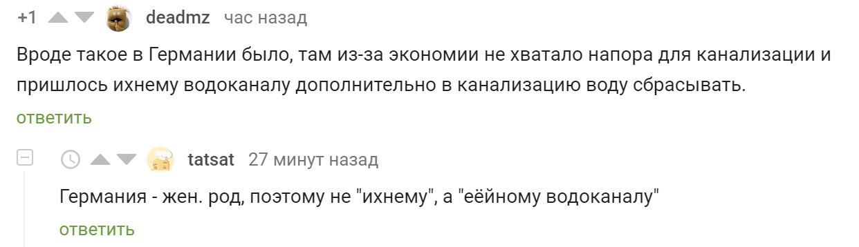 Russian language rules are leaving this chat - Comments on Peekaboo, Grammar Nazi