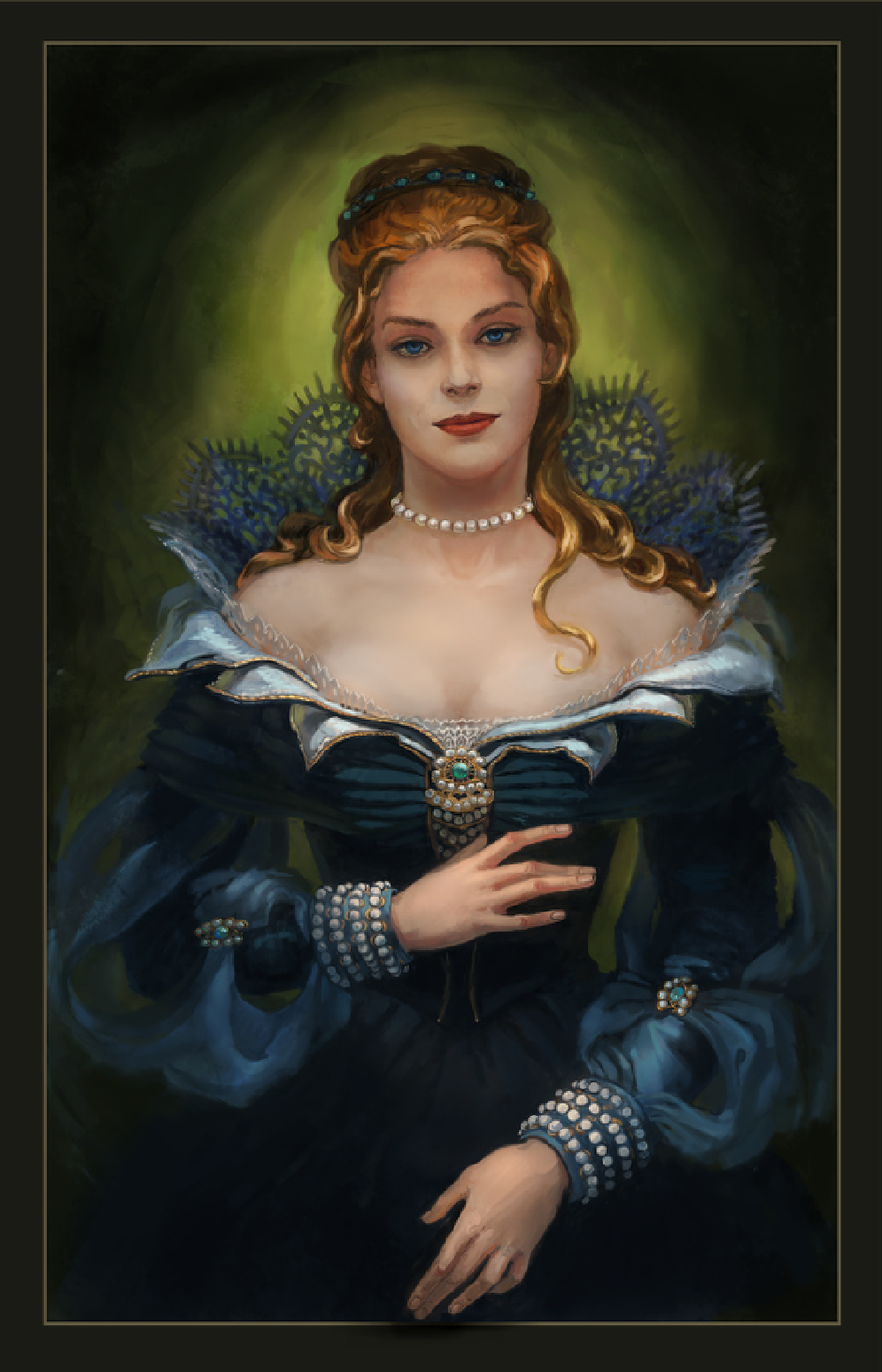 Chronicles of Amber, deck of cards. Illustrations by Olga Sluchanko - My, Fantasy, Illustrations, Painting, Literature, Longpost, The Chronicles of Amber