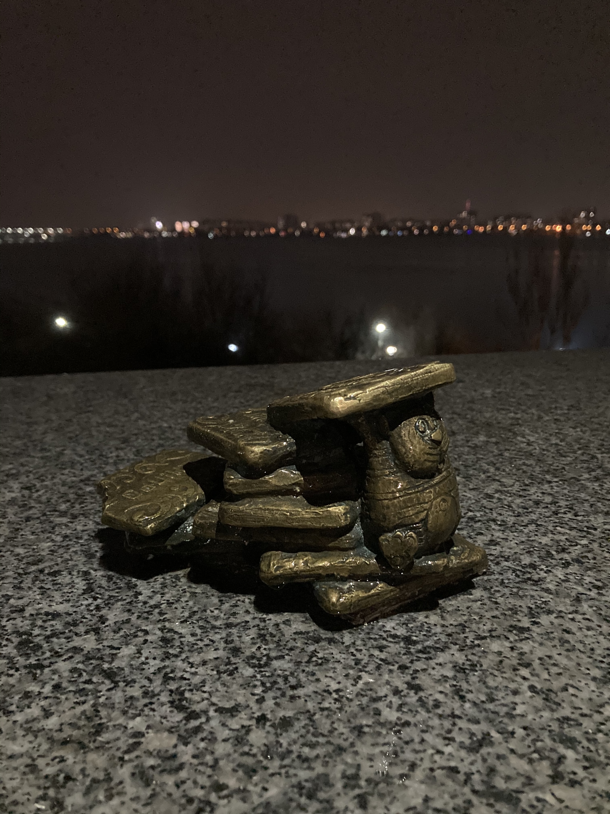 Mini-sculptures #VidchuyDnipro - Dnieper, Sculpture, sights, Longpost