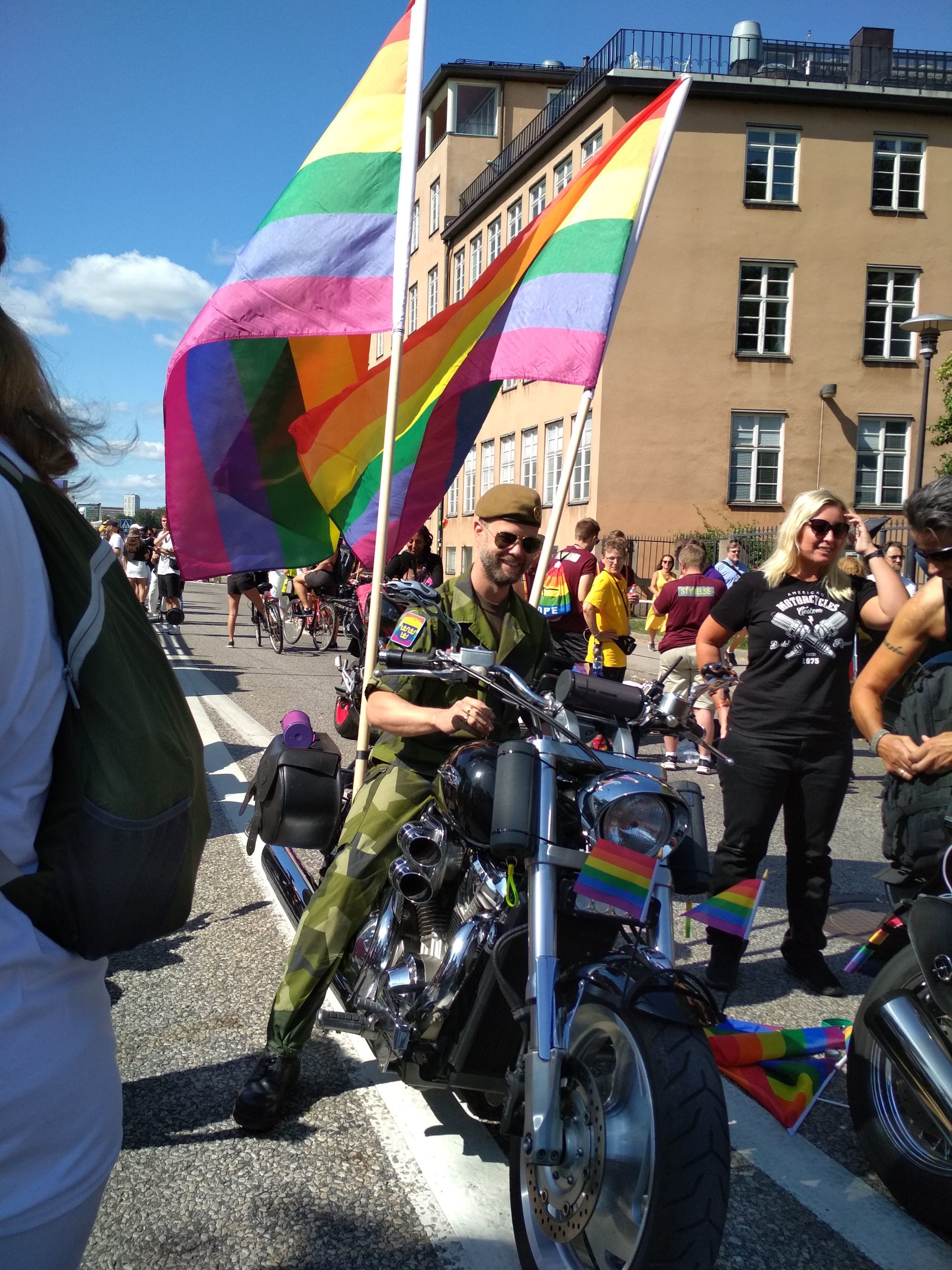 How to throw male genitals in the Swedish capital - My, Personal experience, Travels, Sweden, Stockholm, Pride, Longpost, LGBT, Dildo